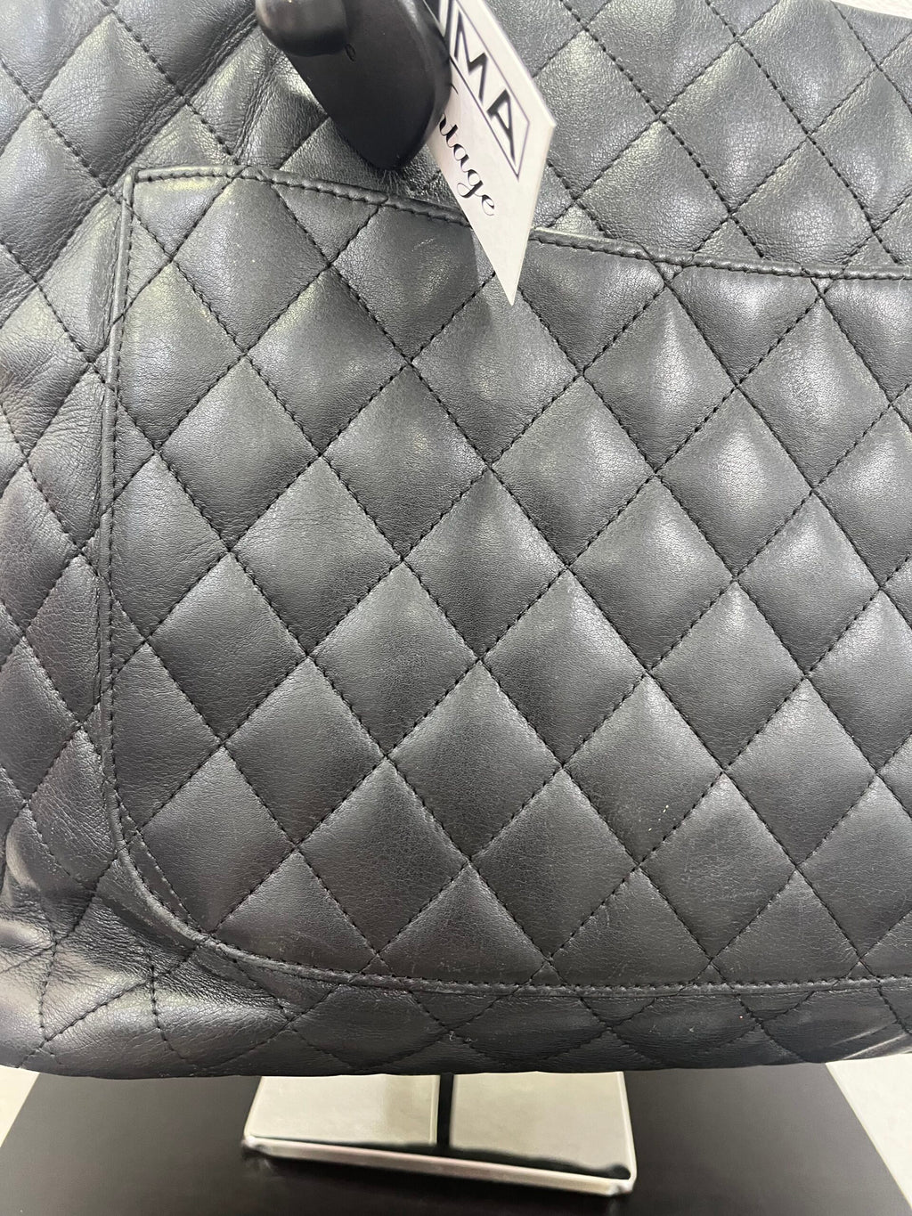 Chanel Cambon Tote Matalesse nero