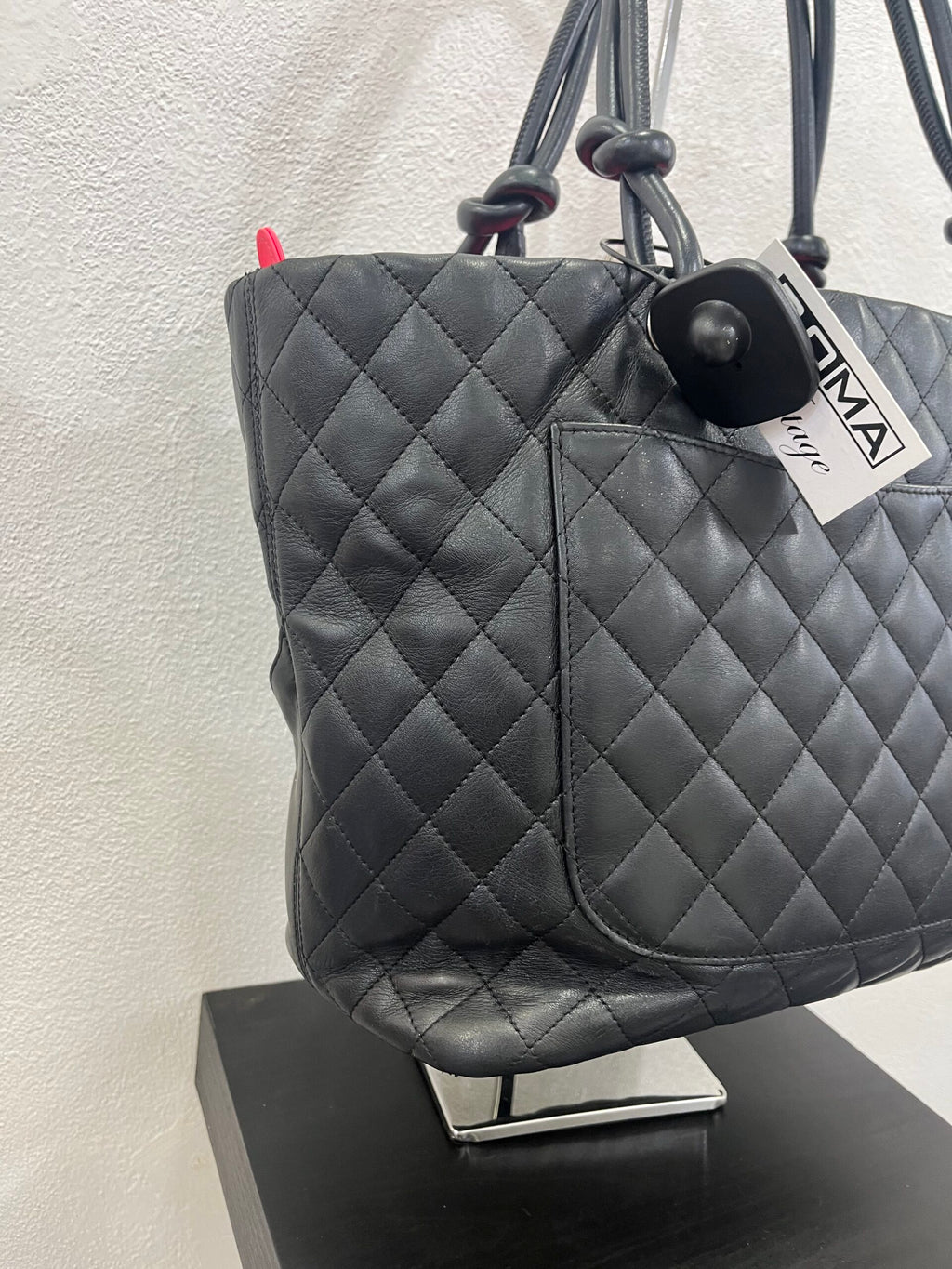 Chanel Cambon Tote Matalesse nero