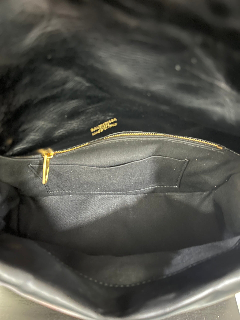 Balenciaga Monaco in nappa nera