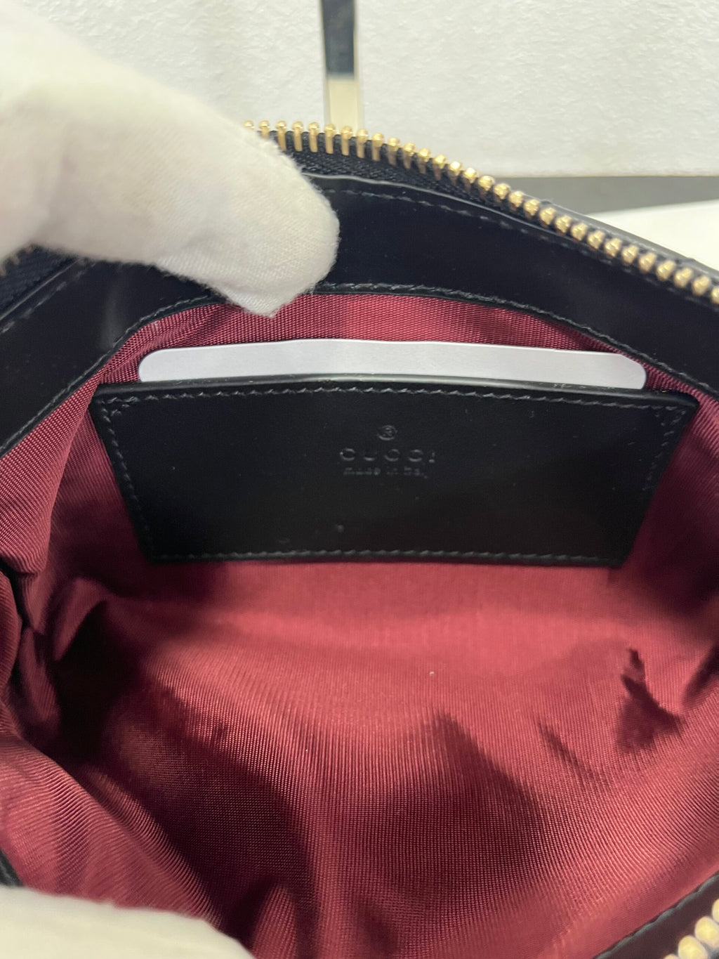 Gucci Pochette Matallesse nero