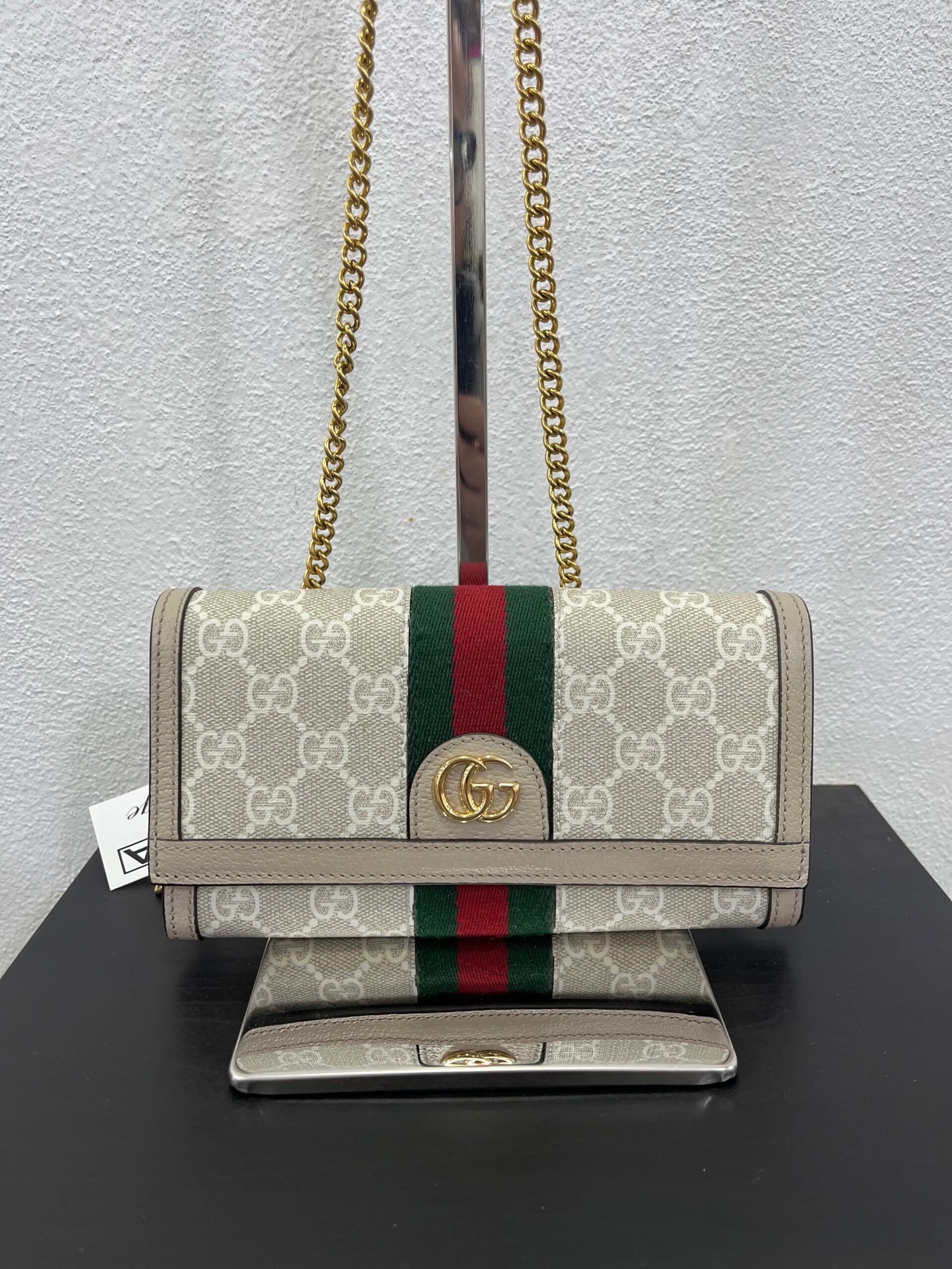 Gucci Pochette Ophidia con catena