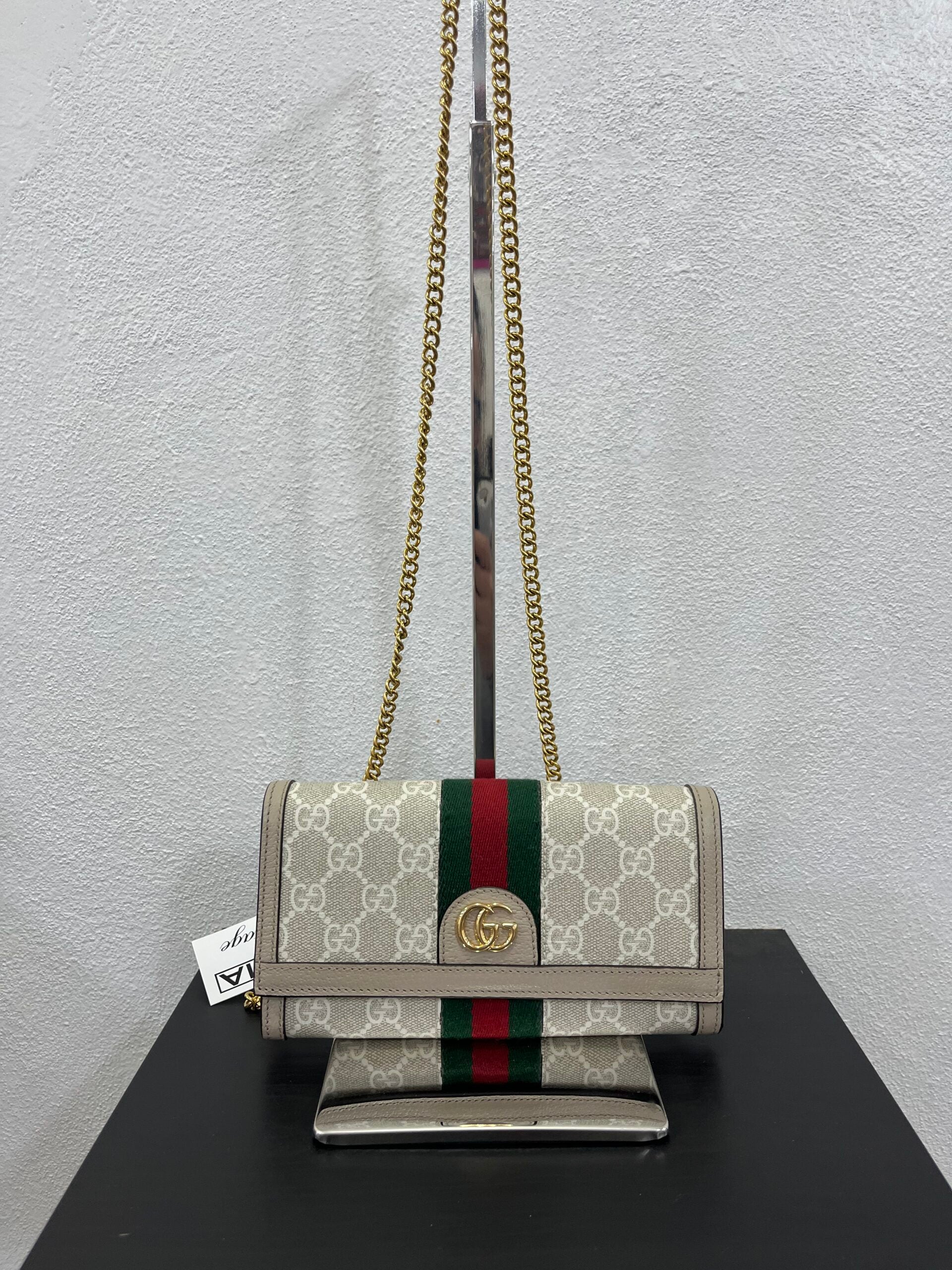 Gucci Pochette Ophidia con catena