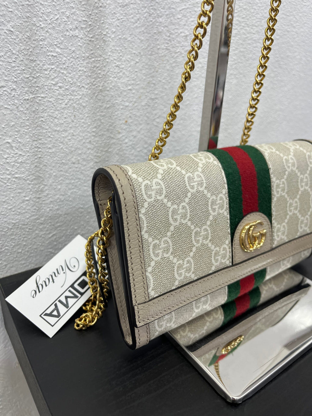 Gucci Pochette Ophidia con catena