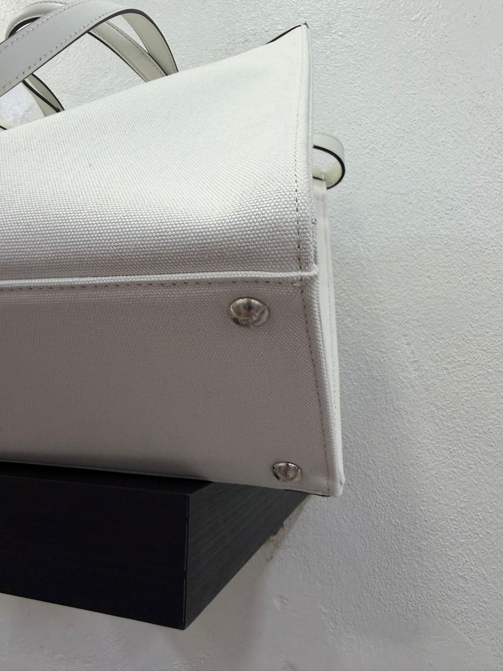 Fendi X-Tote canvas con ricamo FF