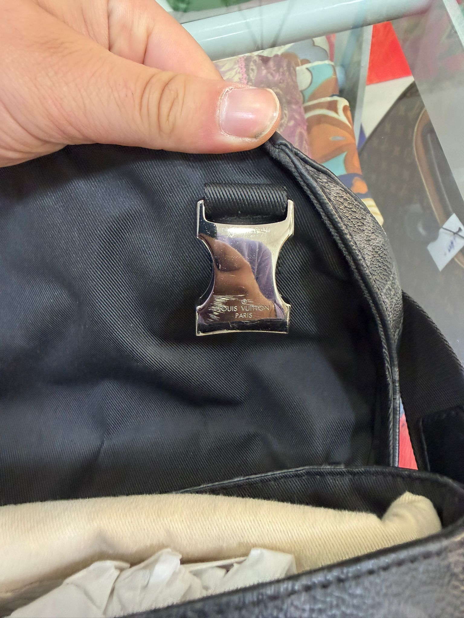 Louis Vuitton Messenger Voyage monogram eclipse