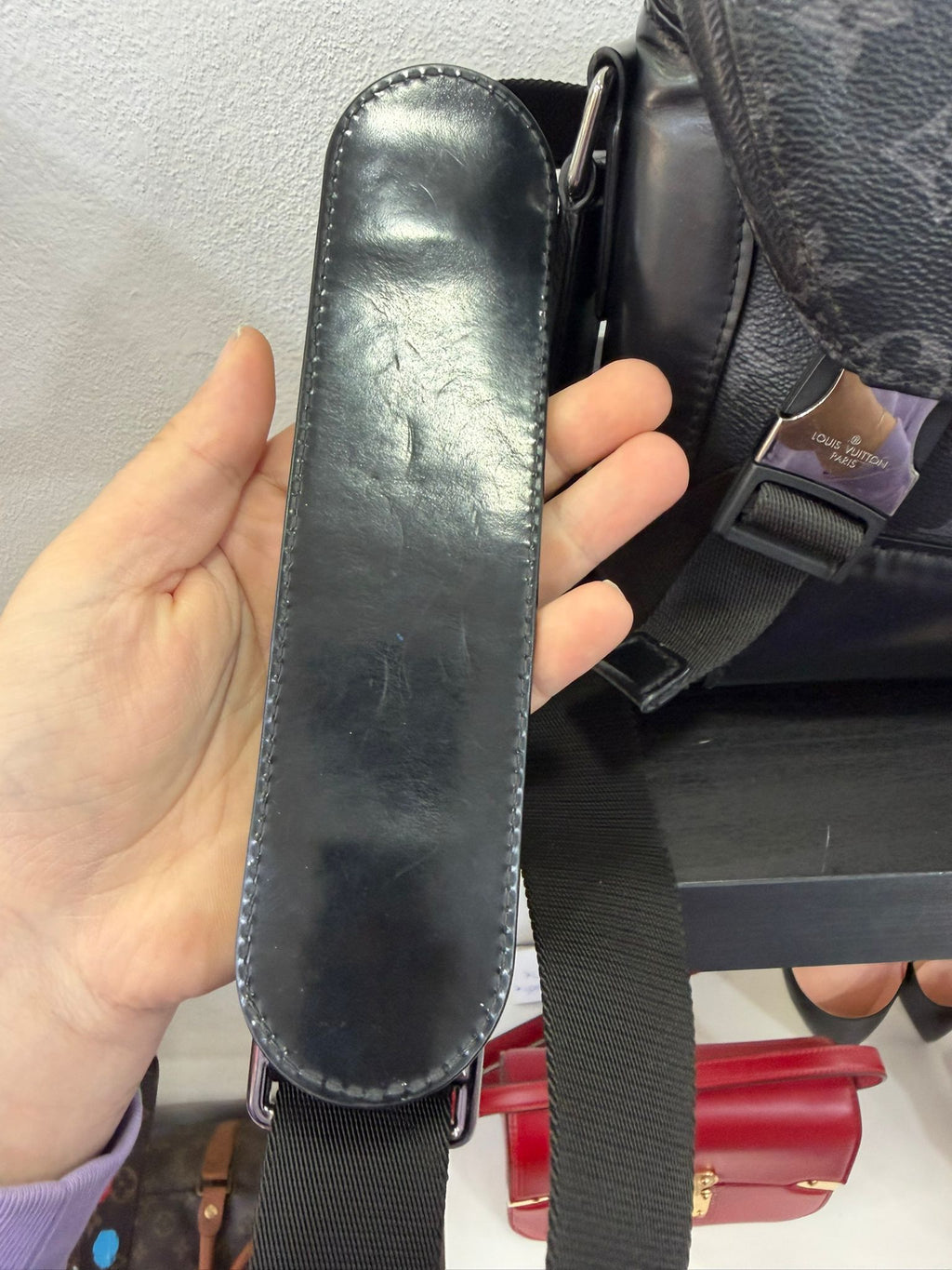 Louis Vuitton Messenger Voyage monogram eclipse