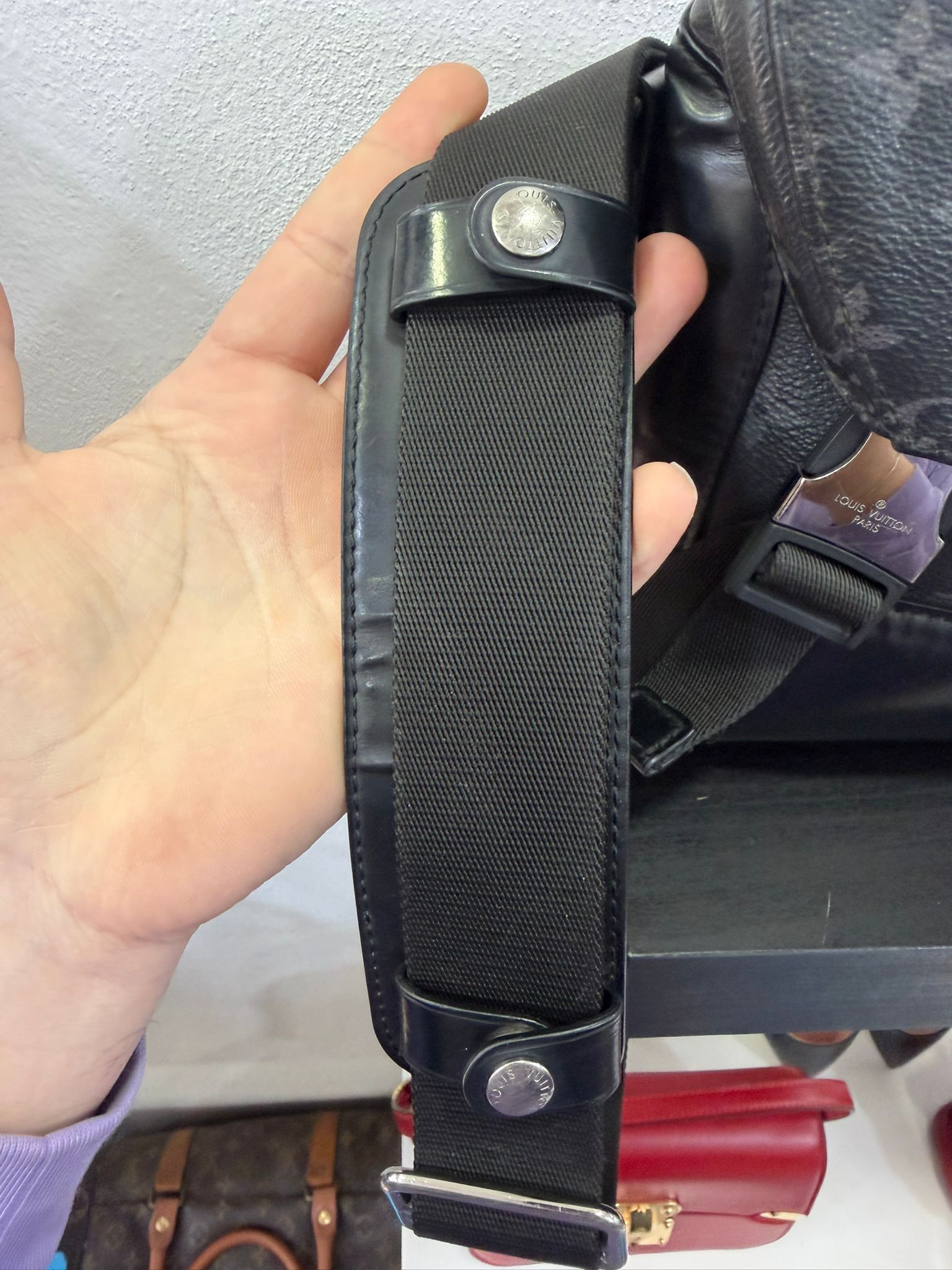 Louis Vuitton Messenger Voyage monogram eclipse
