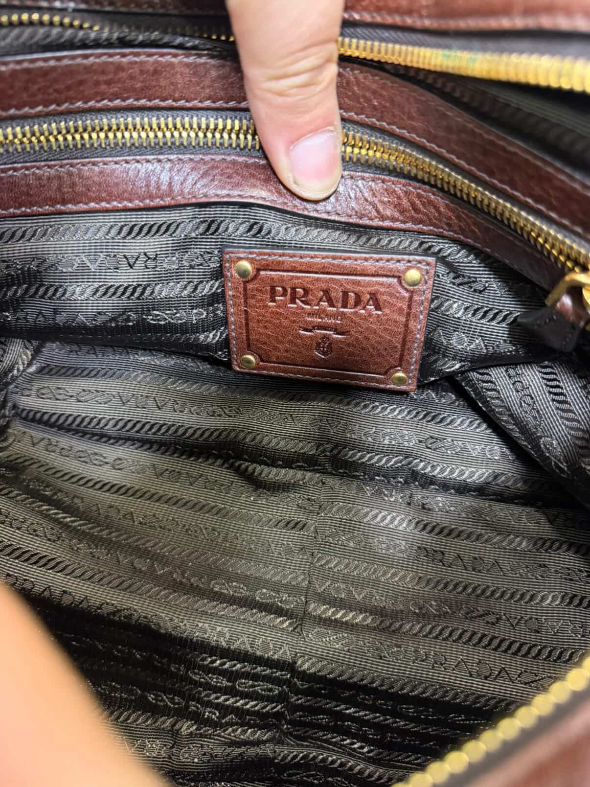 Prada Tracolla Logo Cord