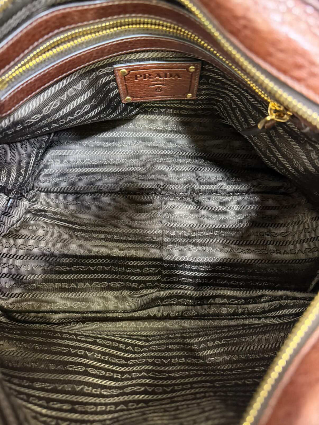 Prada Tracolla Logo Cord