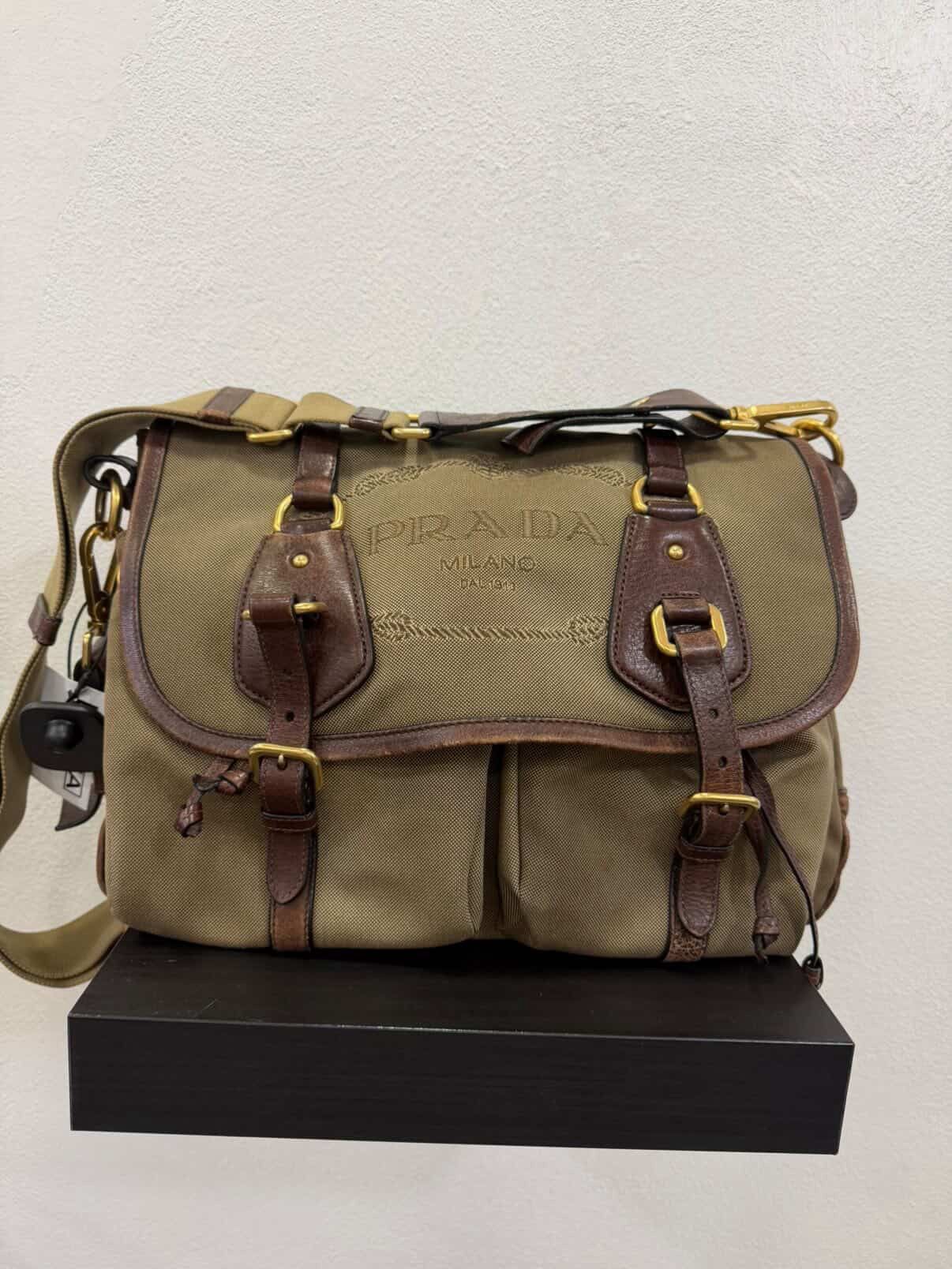 Prada Tracolla Logo Cord