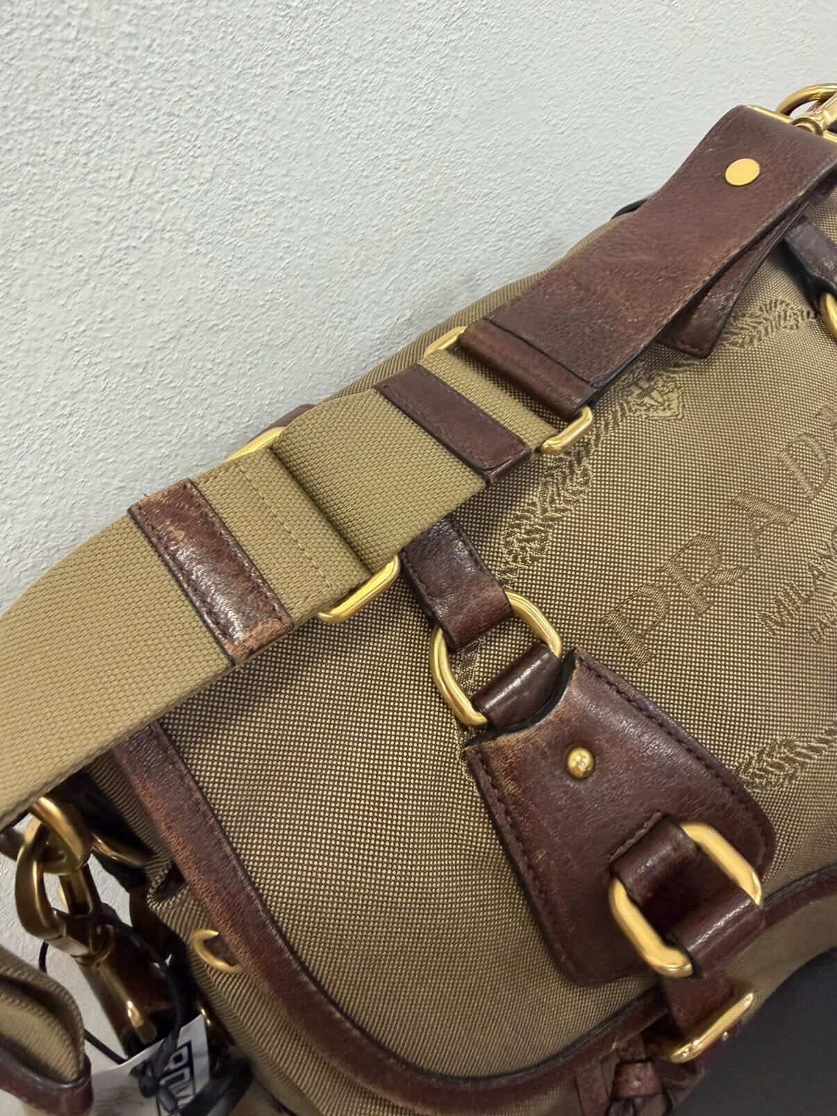 Prada Tracolla Logo Cord
