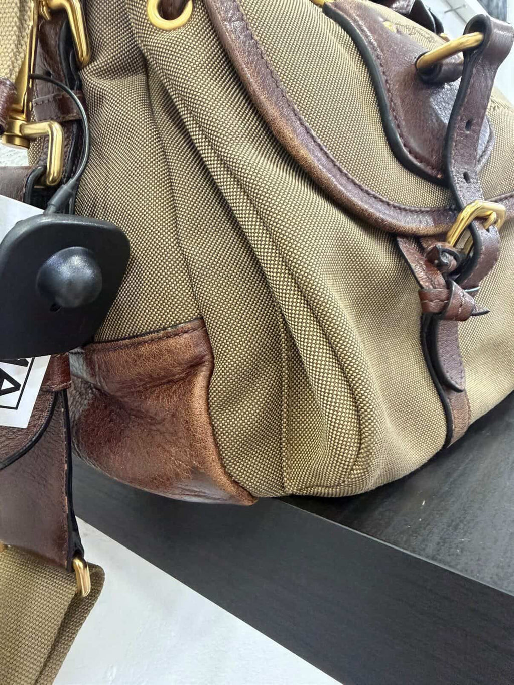 Prada Tracolla Logo Cord
