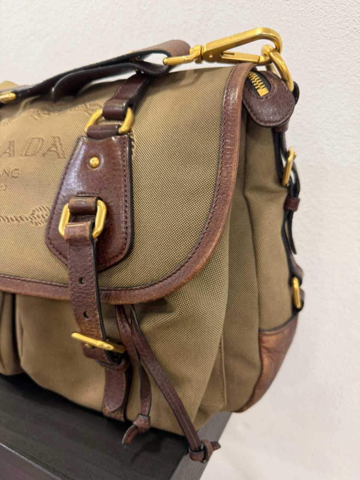 Prada Tracolla Logo Cord