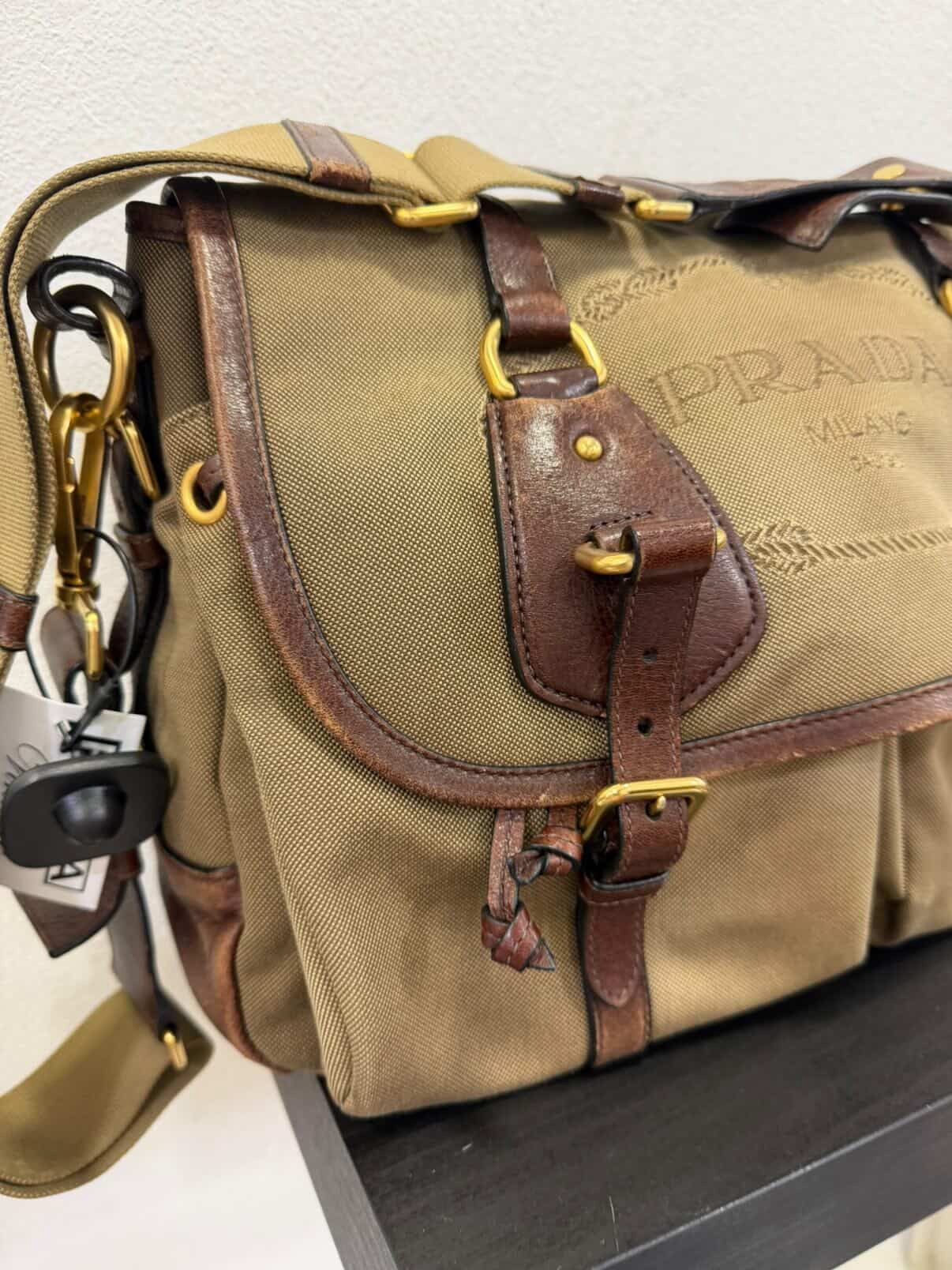 Prada Tracolla Logo Cord