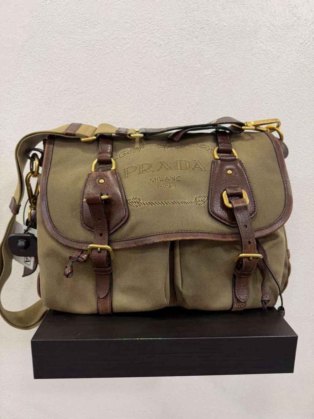 Prada Tracolla Logo Cord