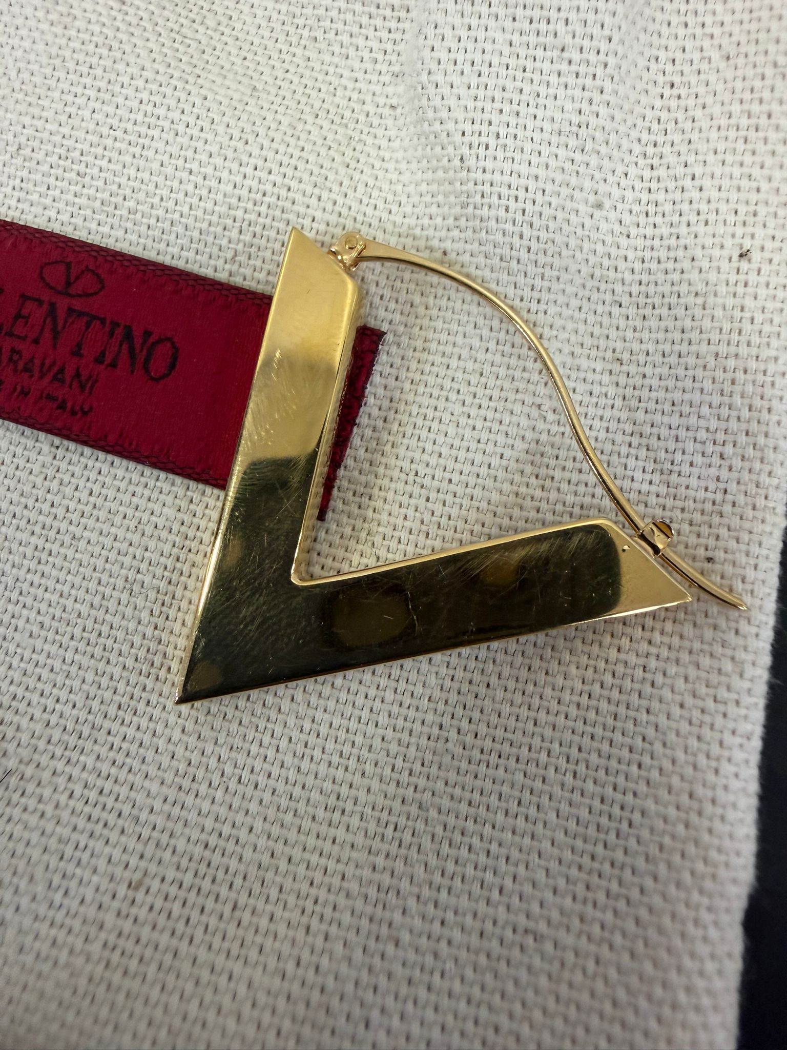 Valentino Garavani Orecchini V Logo Con strass
