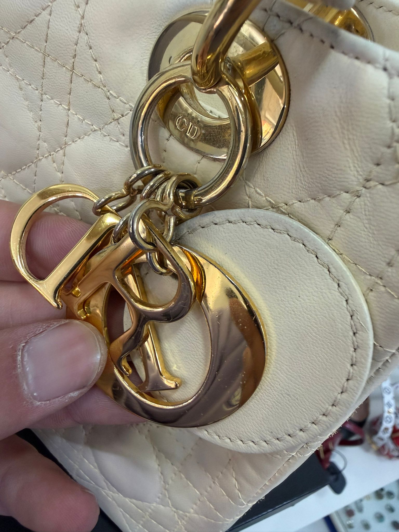 Christian Dior Lady Dior Crema