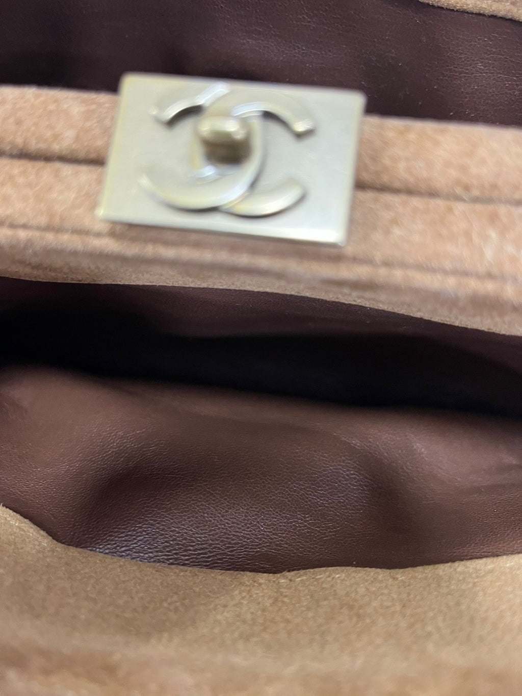 Chanel Clutch in Suede