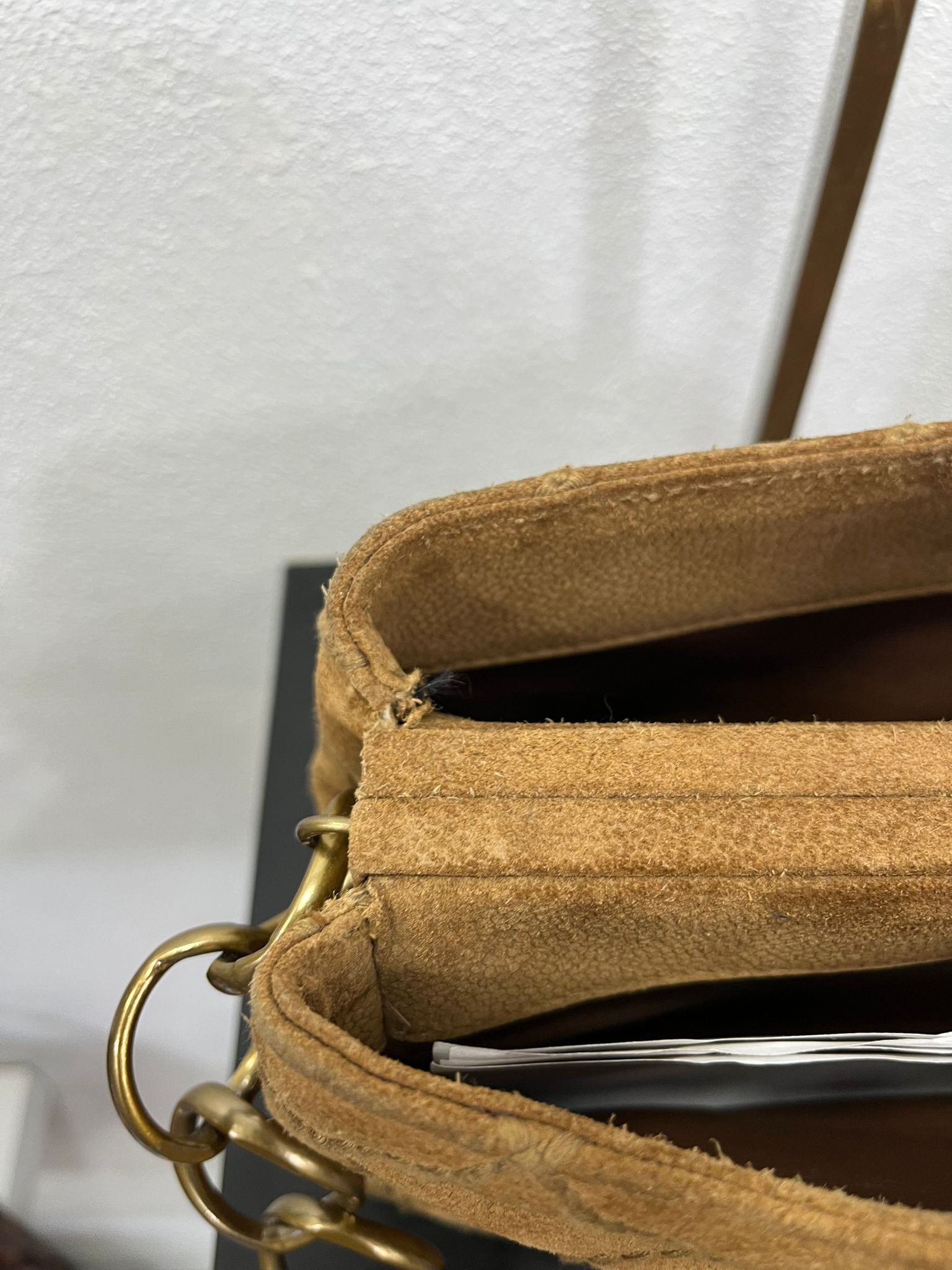 Chanel Clutch in Suede
