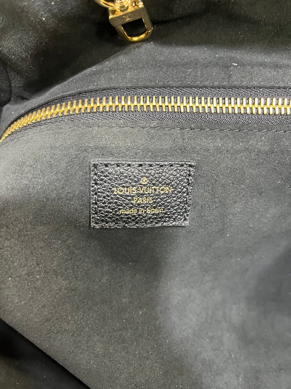 Louis Vuitton Neverfull MM Empreinte Nero/Beige
