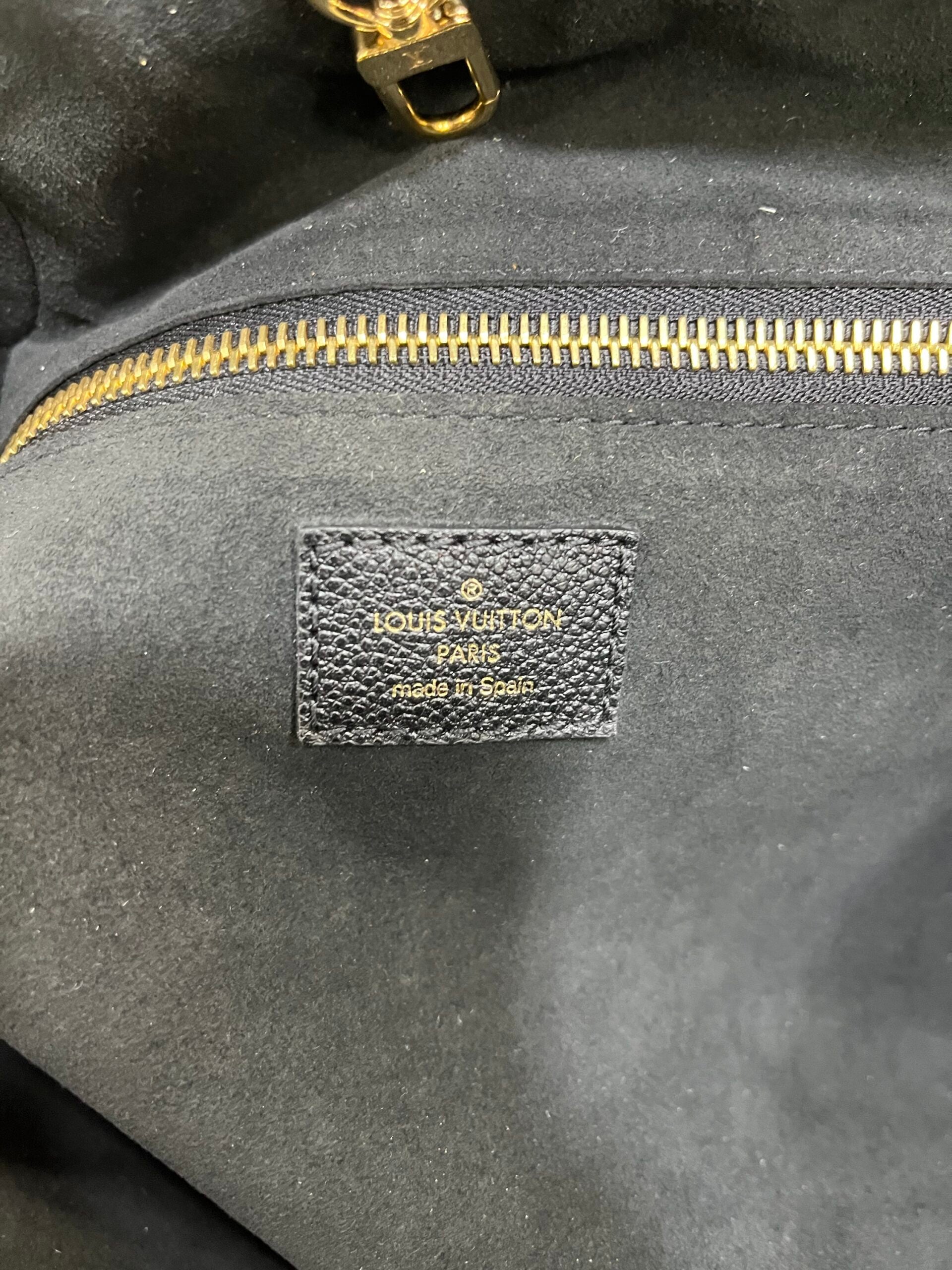 Louis Vuitton Neverfull MM Empreinte Nero/Beige