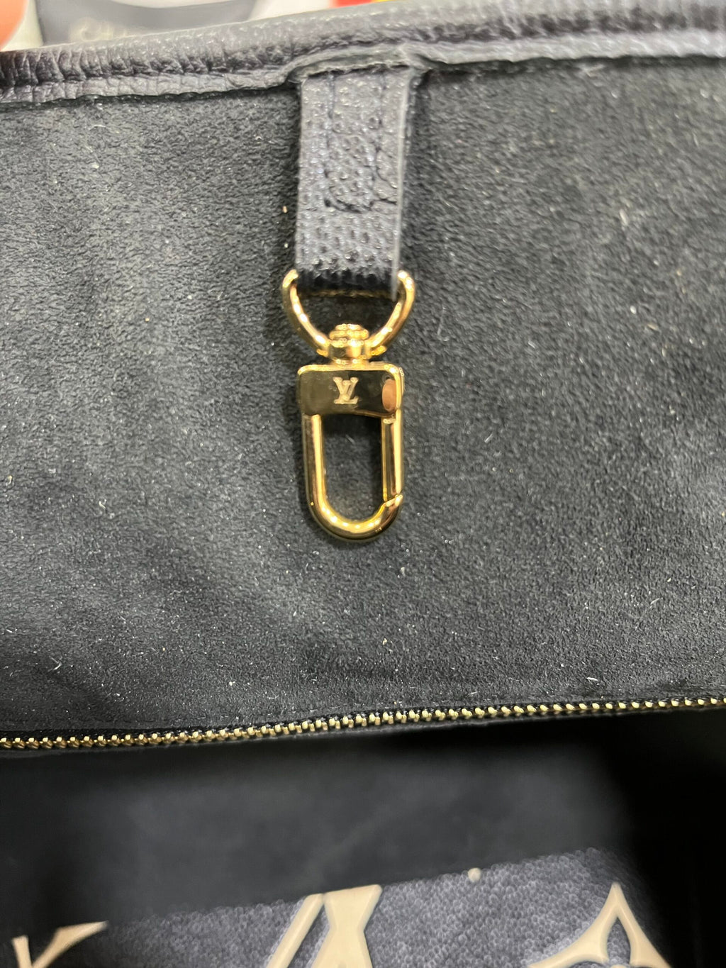 Louis Vuitton Neverfull MM Empreinte Nero/Beige