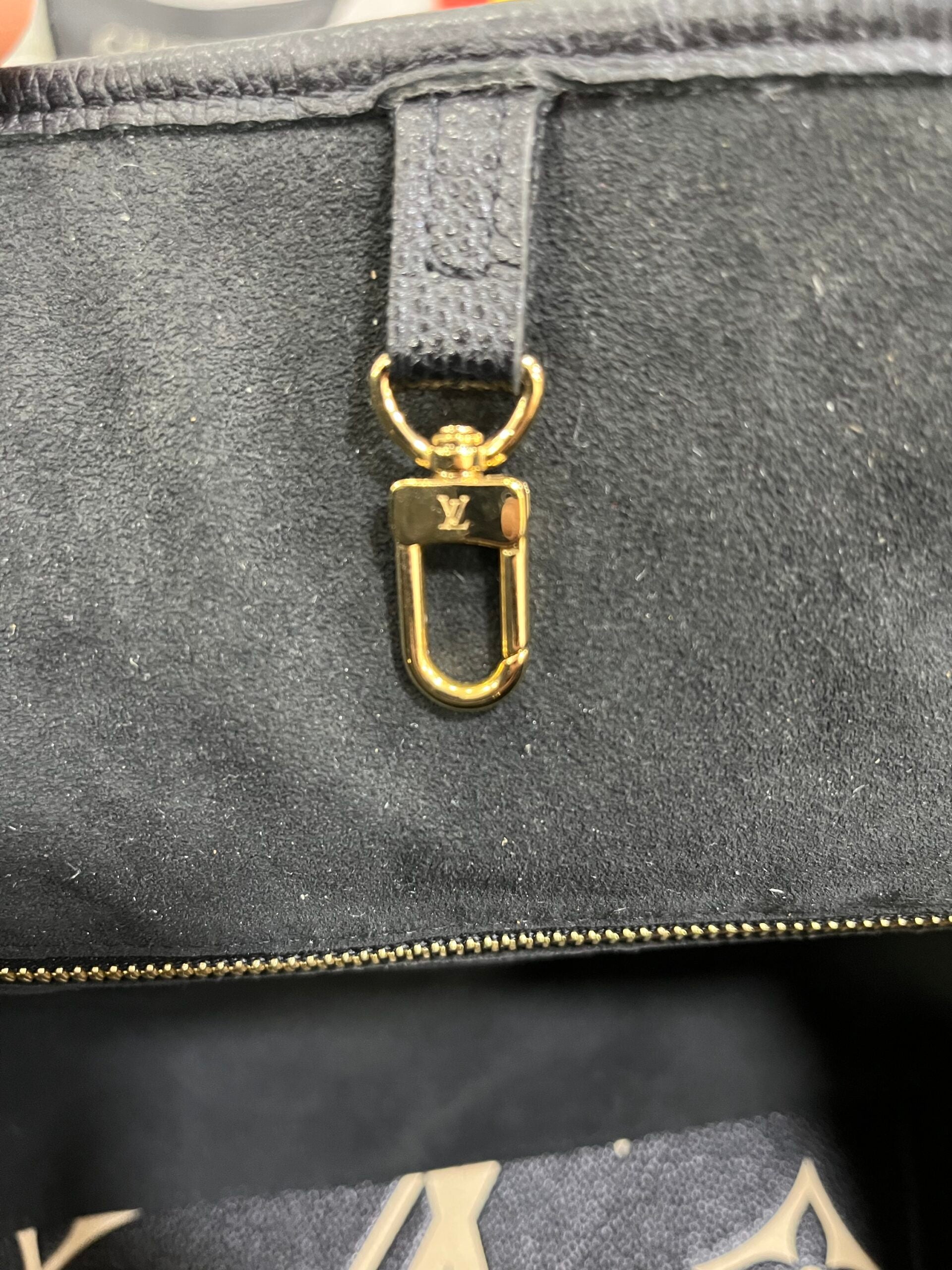 Louis Vuitton Neverfull MM Empreinte Nero/Beige