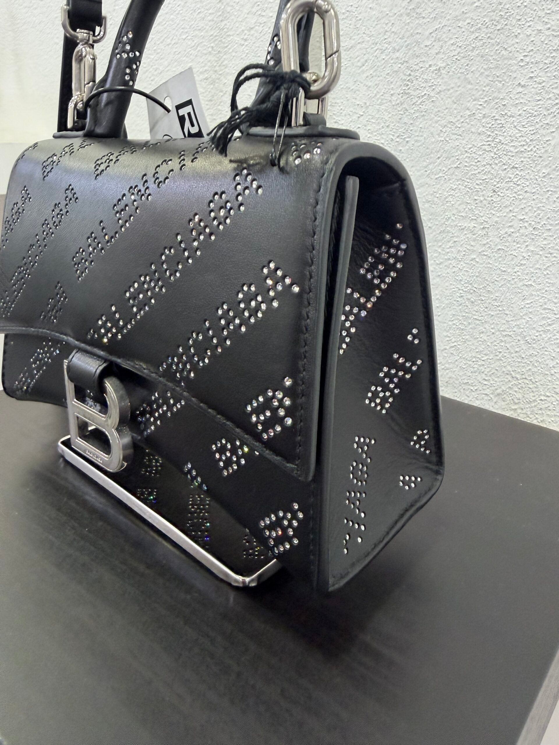 Balenciaga Hourglass XS cristalli