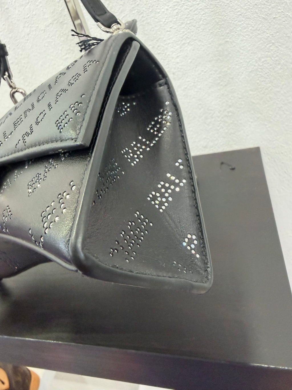 Balenciaga Hourglass XS cristalli
