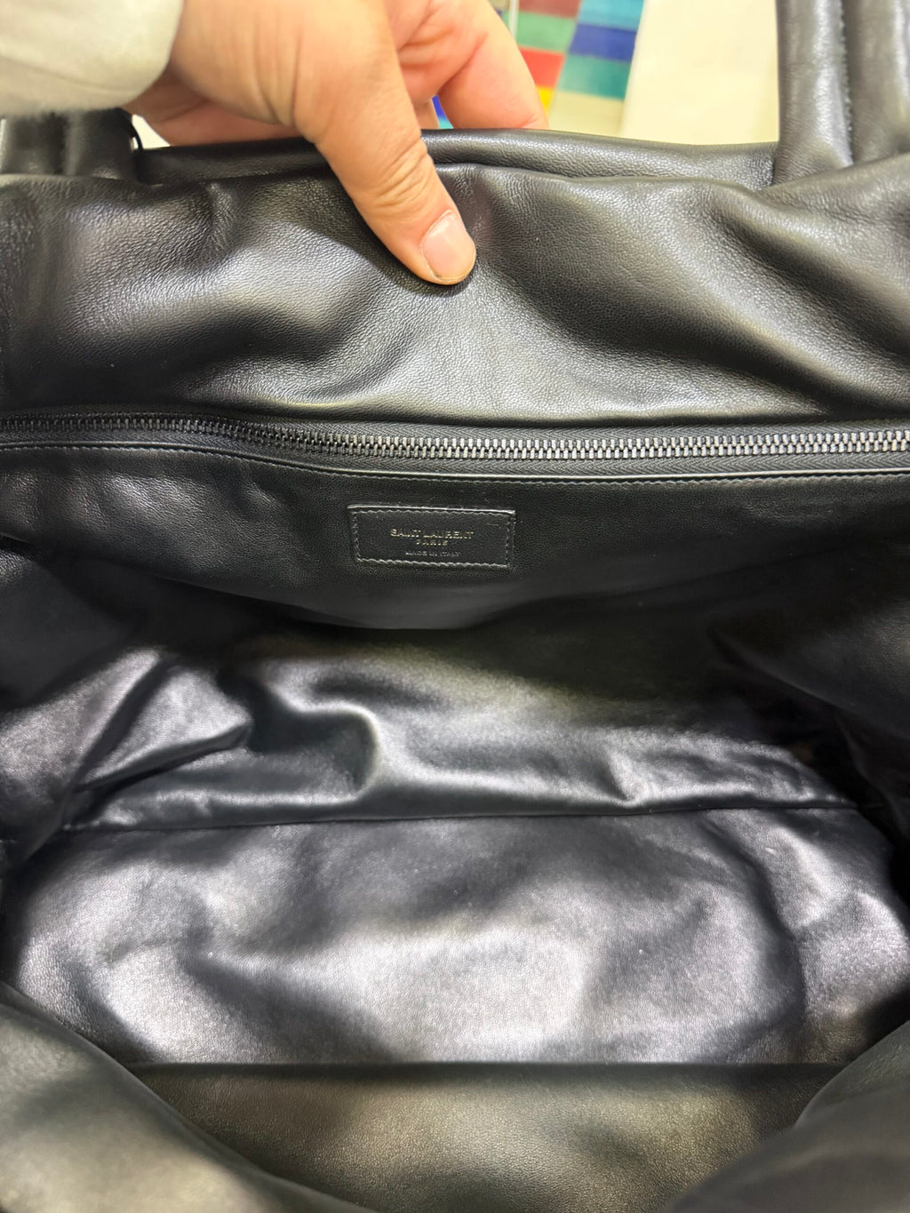 Saint Laurent Shopping Nappa Padded