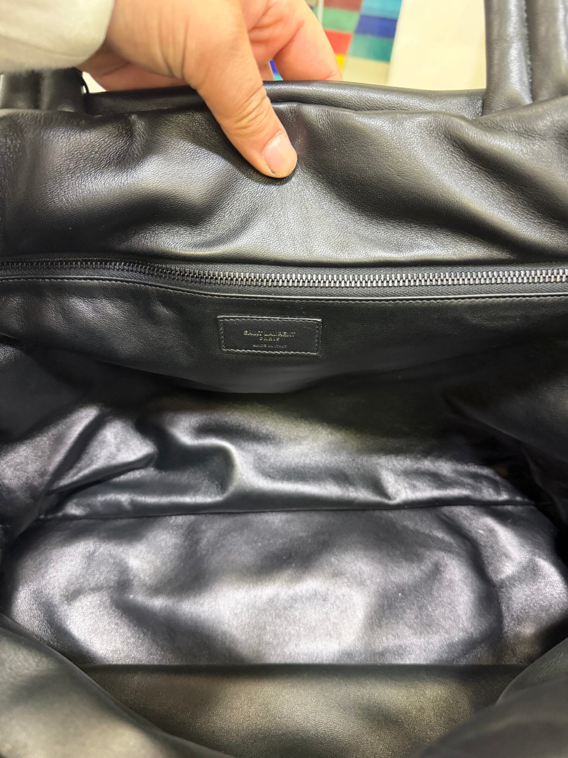 Saint Laurent Shopping Nappa Padded