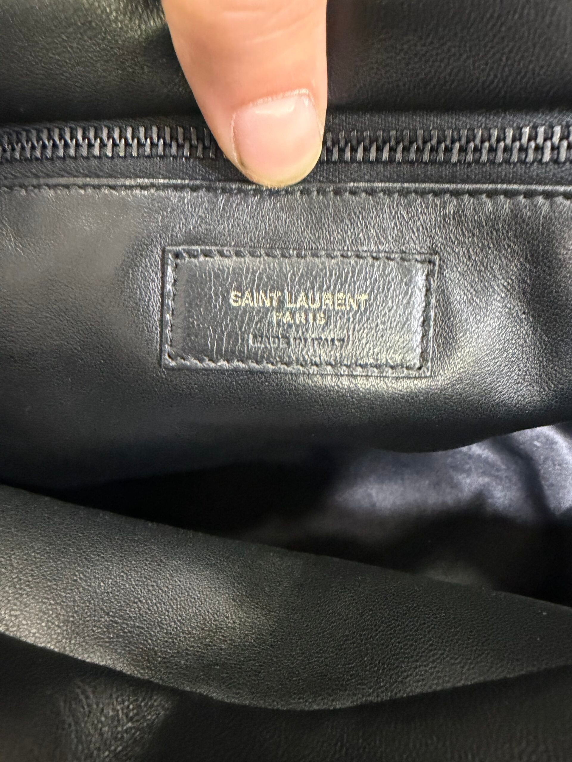 Saint Laurent Shopping Nappa Padded