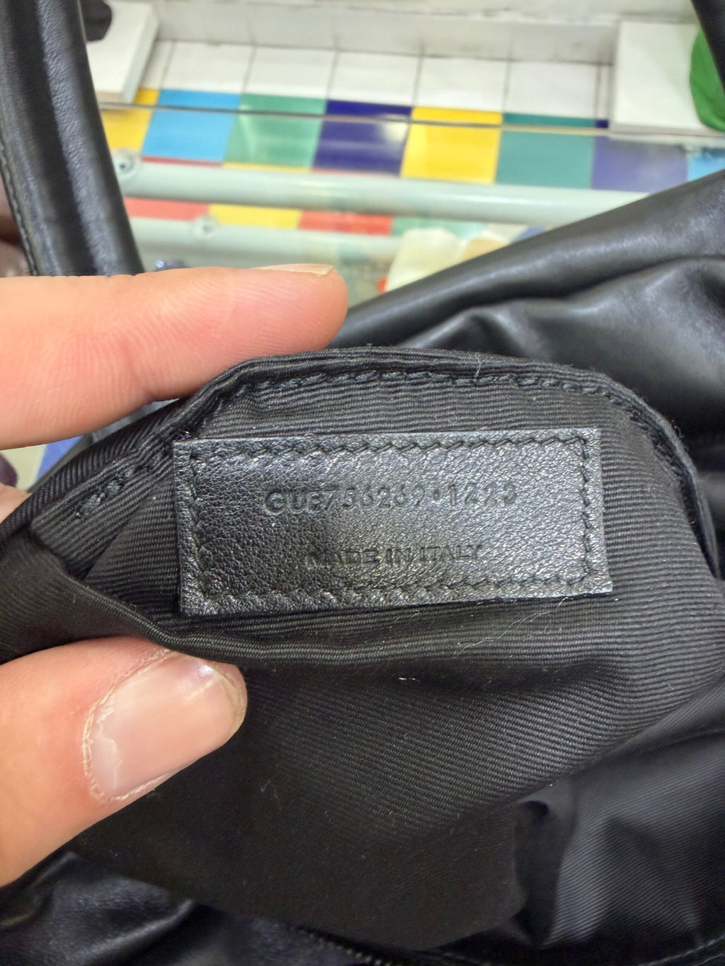 Saint Laurent Shopping Nappa Padded