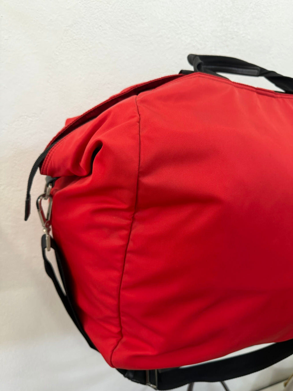 Prada Nylon Borsone con tracolla