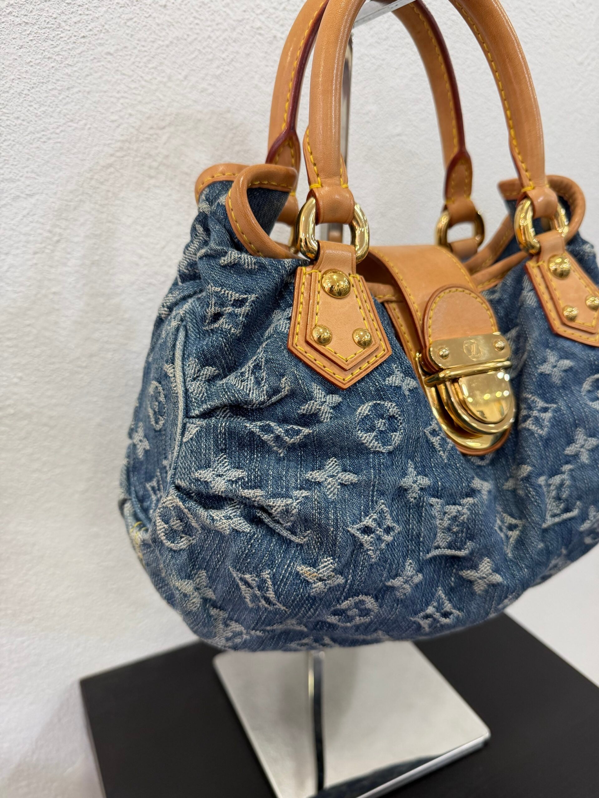 Louis Vuitton Denim Pleaty PM