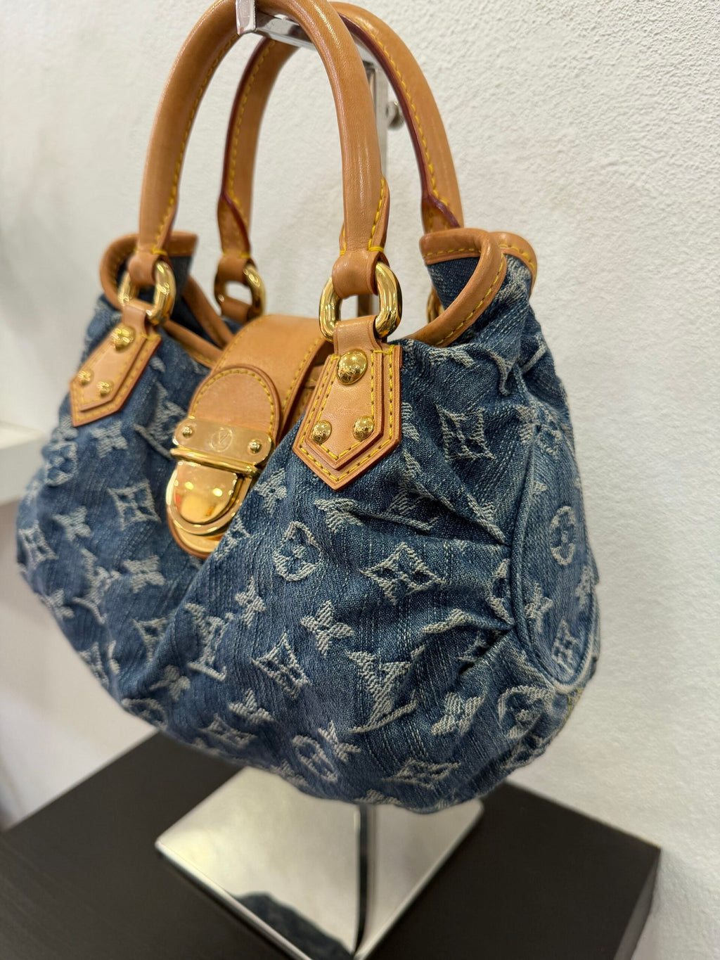 Louis Vuitton Denim Pleaty PM