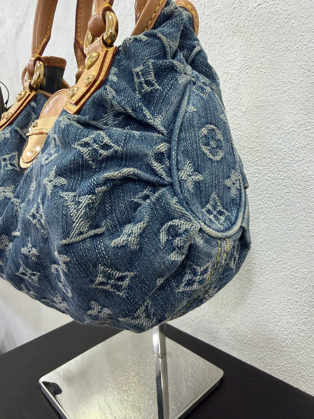 Louis Vuitton Denim Pleaty PM