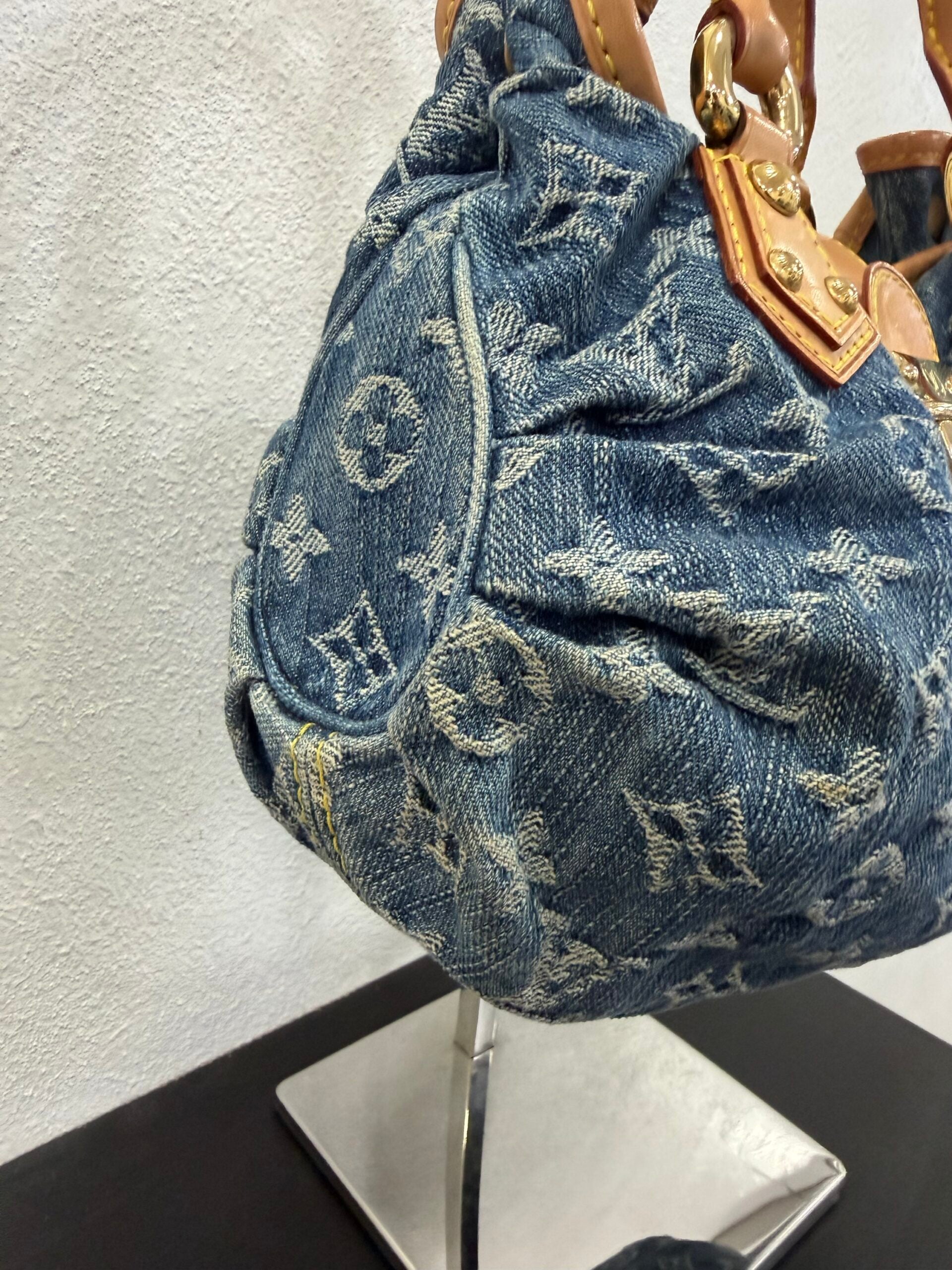 Louis Vuitton Denim Pleaty PM