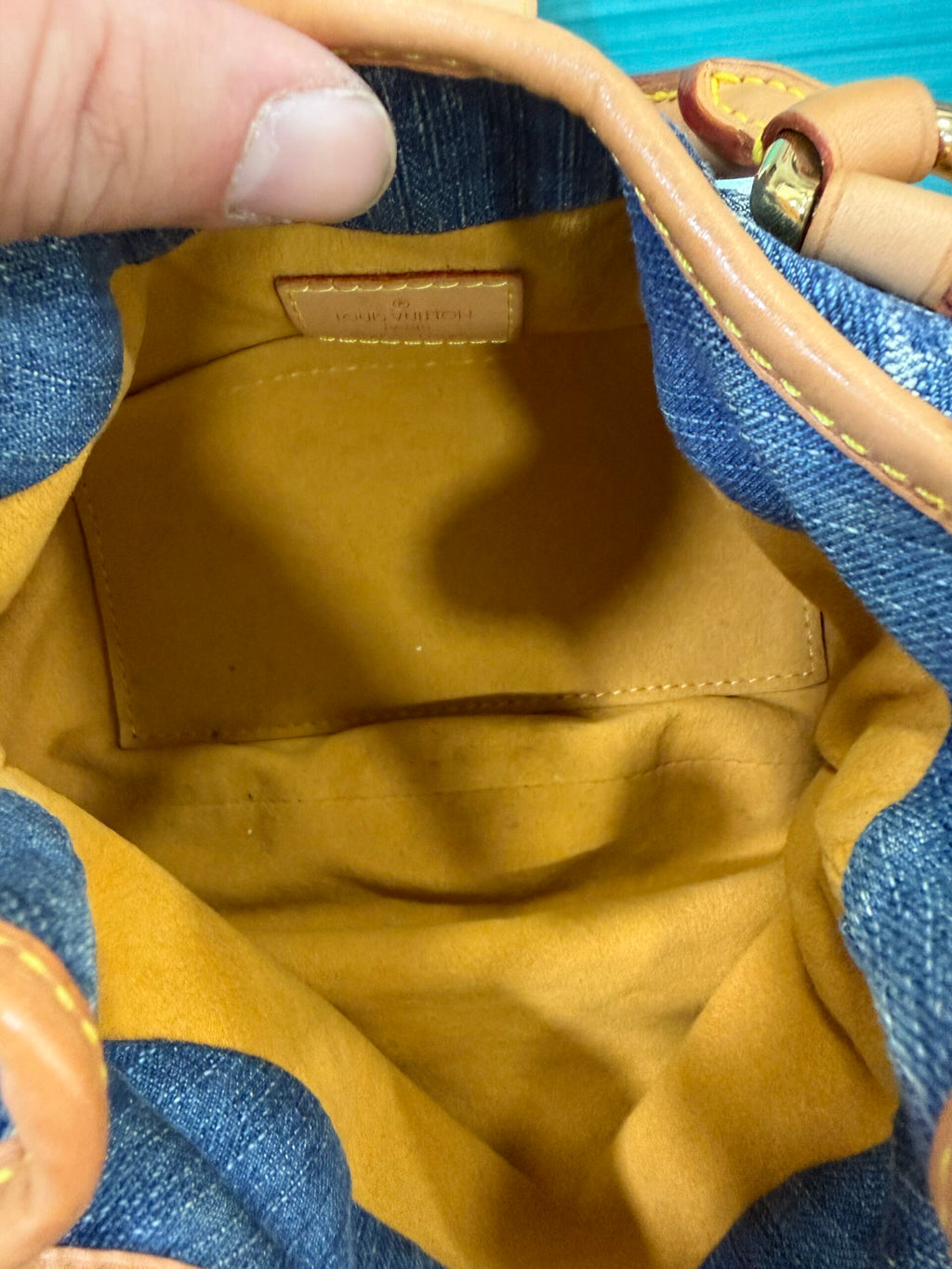 Louis Vuitton Denim Pleaty PM