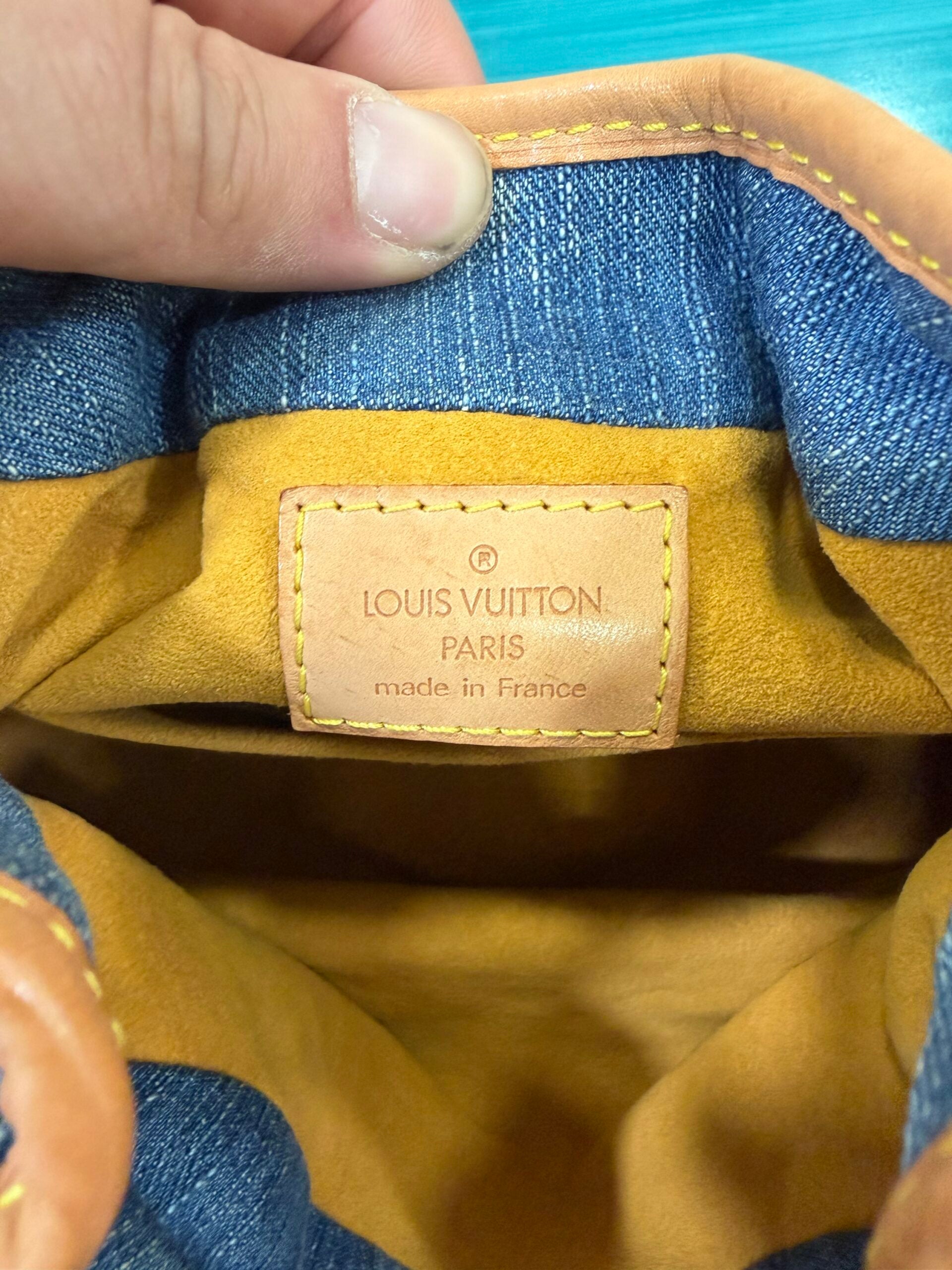 Louis Vuitton Denim Pleaty PM