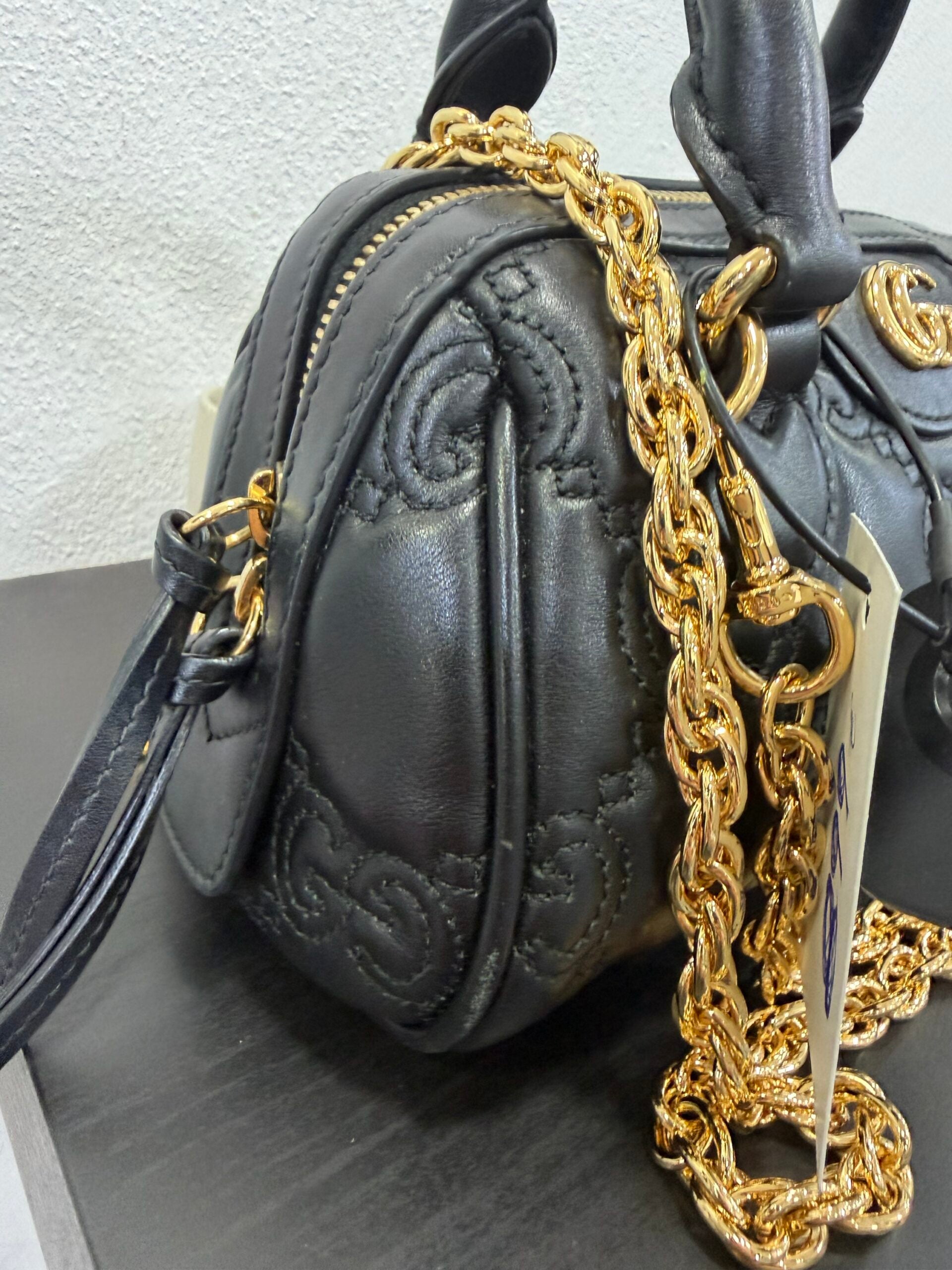 Gucci Bauletto mini in Pelle trapuntata GG