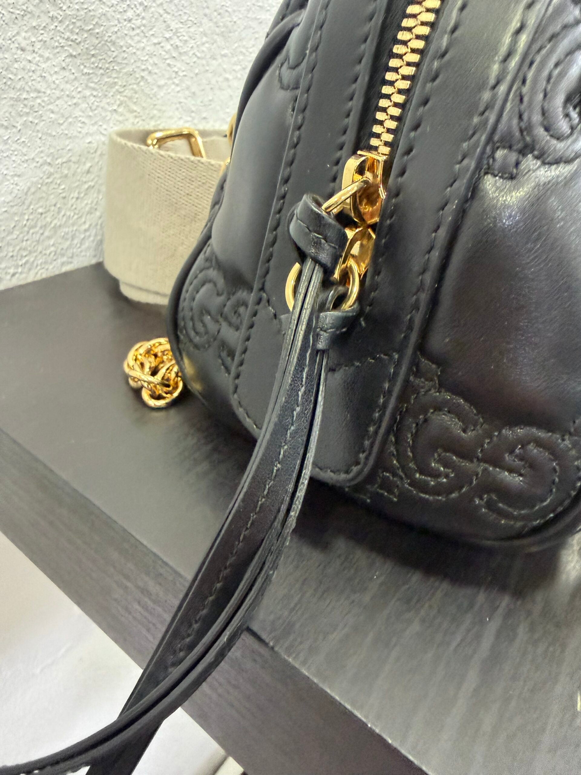Gucci Bauletto mini in Pelle trapuntata GG