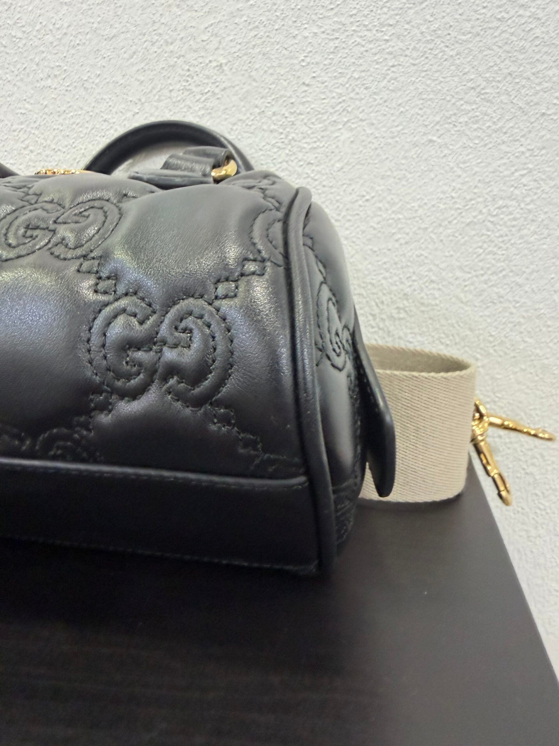 Gucci Bauletto mini in Pelle trapuntata GG