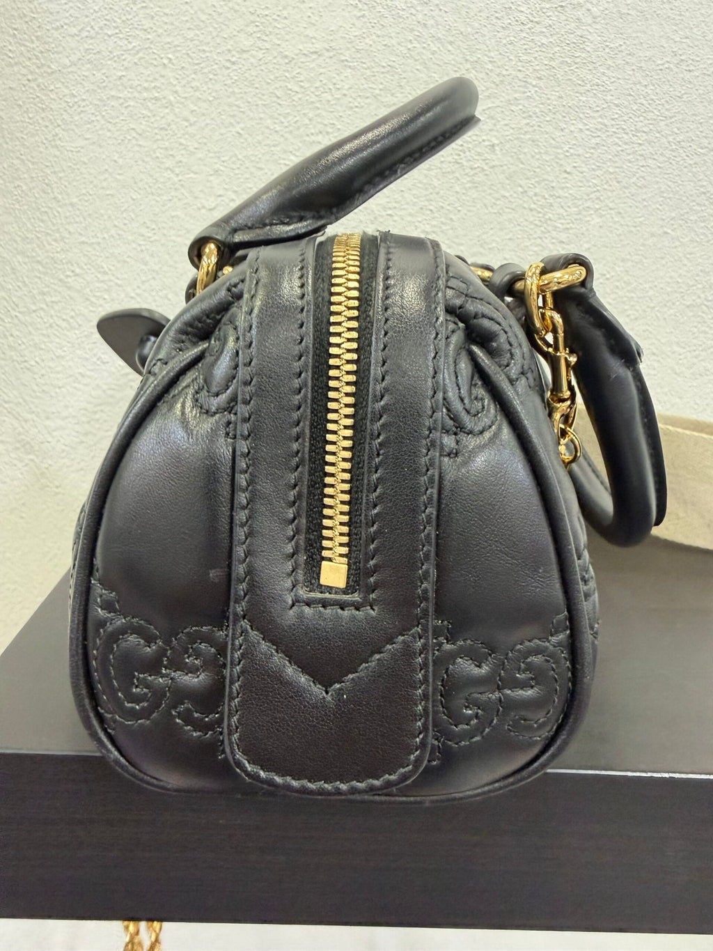 Gucci Bauletto mini in Pelle trapuntata GG