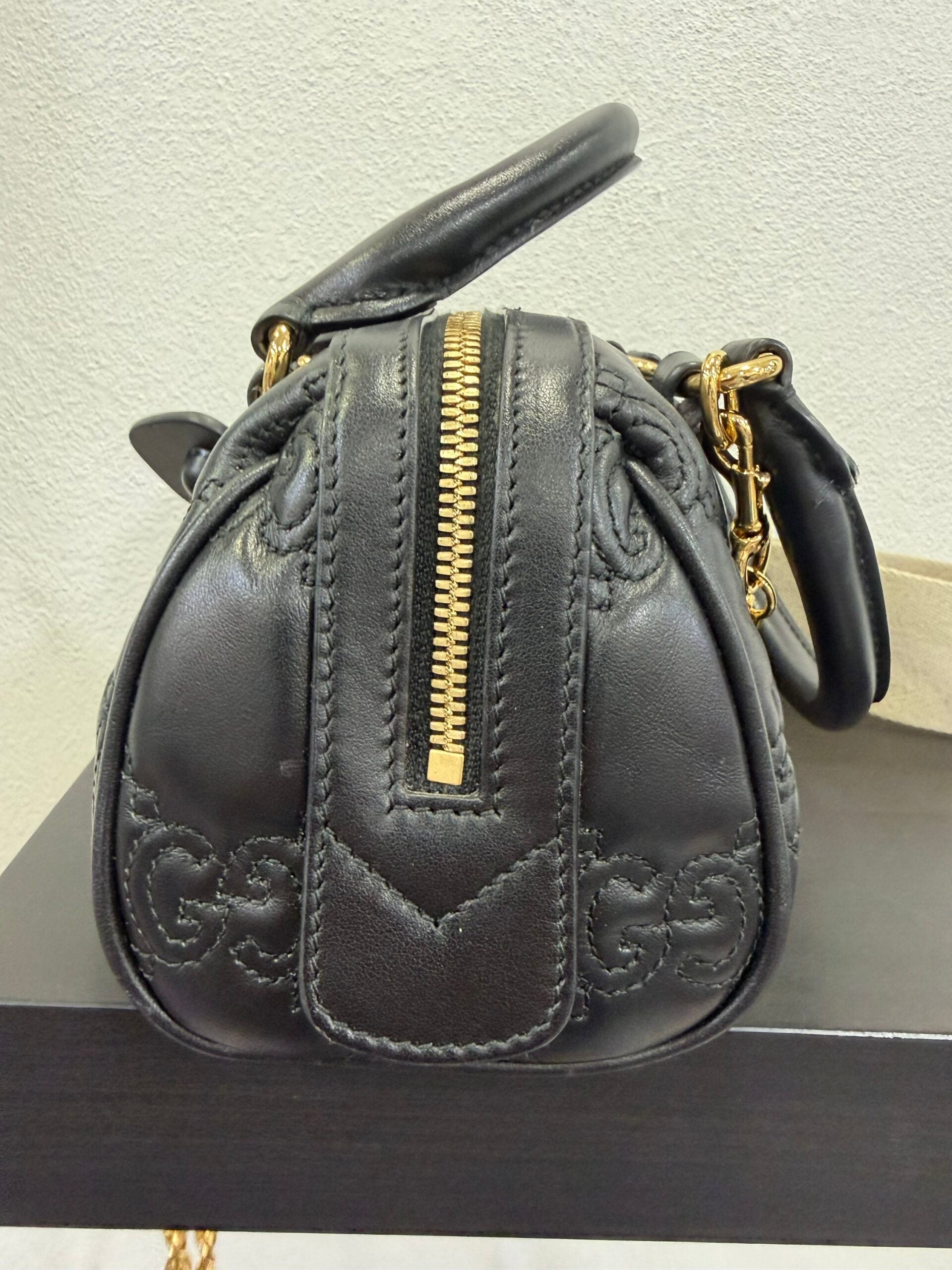 Gucci Bauletto mini in Pelle trapuntata GG