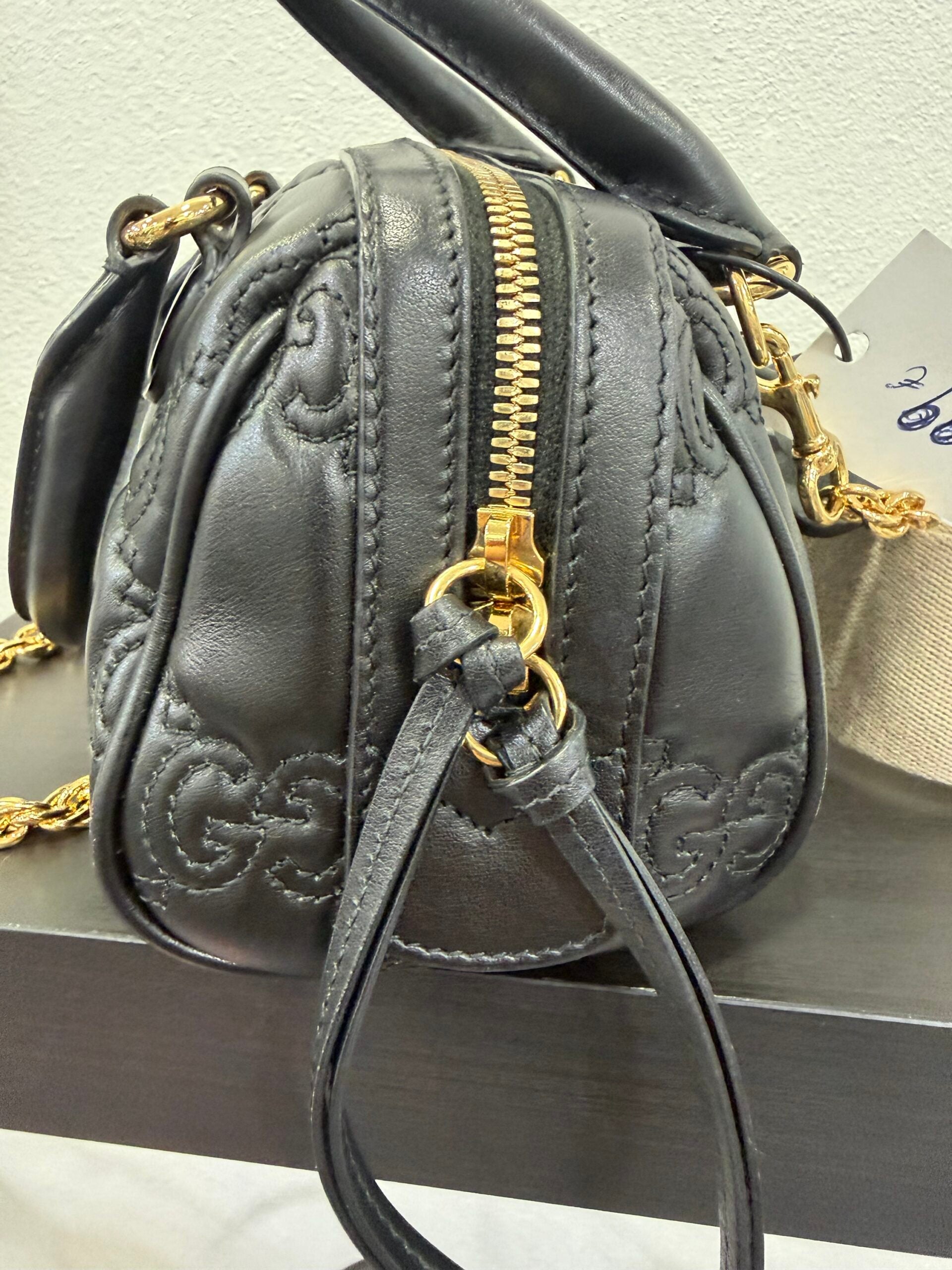 Gucci Bauletto mini in Pelle trapuntata GG