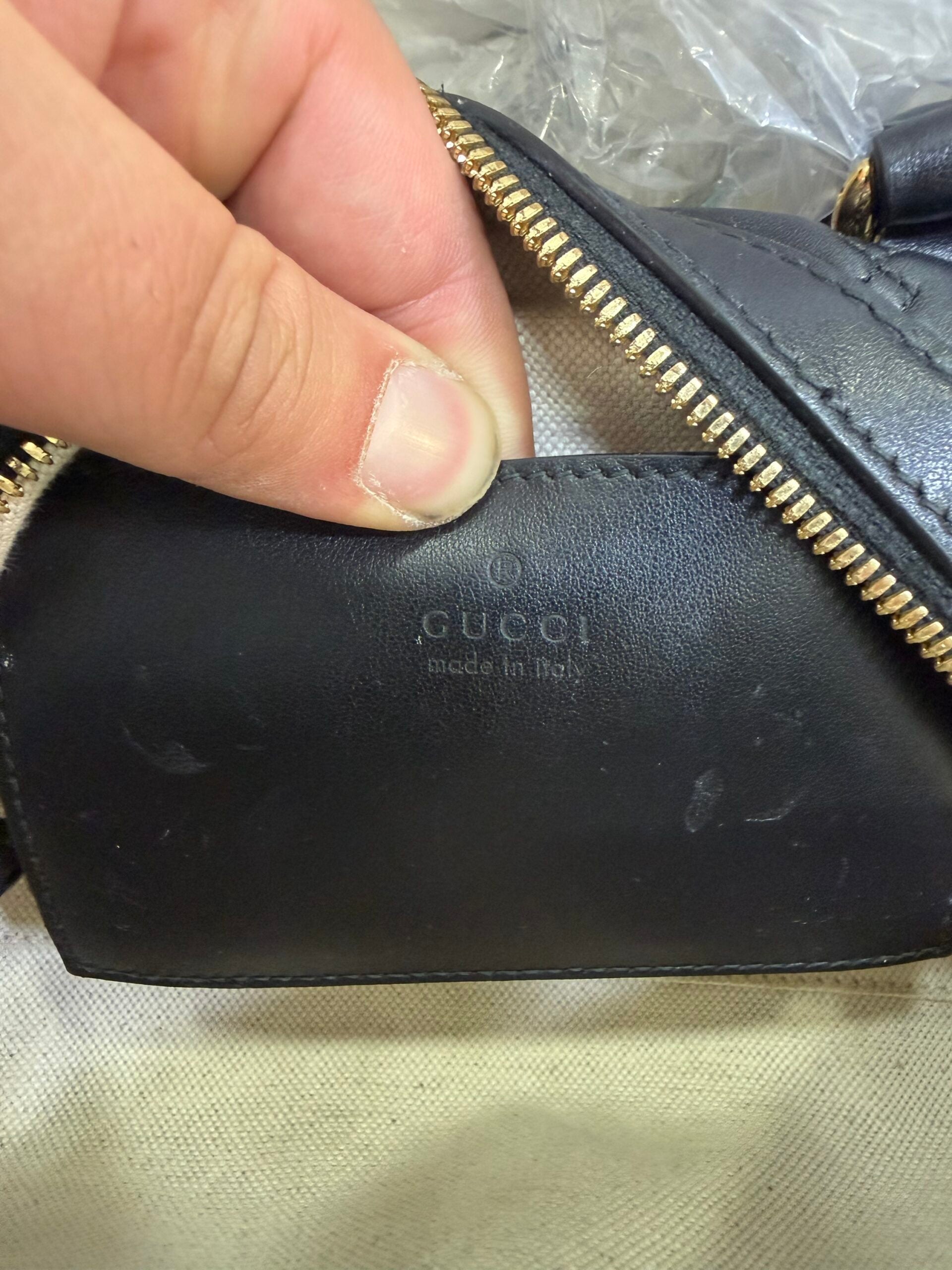 Gucci Bauletto mini in Pelle trapuntata GG