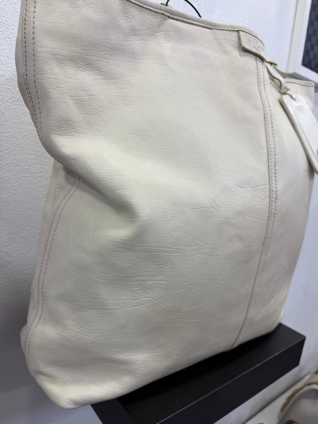 Yves Saint Laurent Tote bag Pelle Bianca