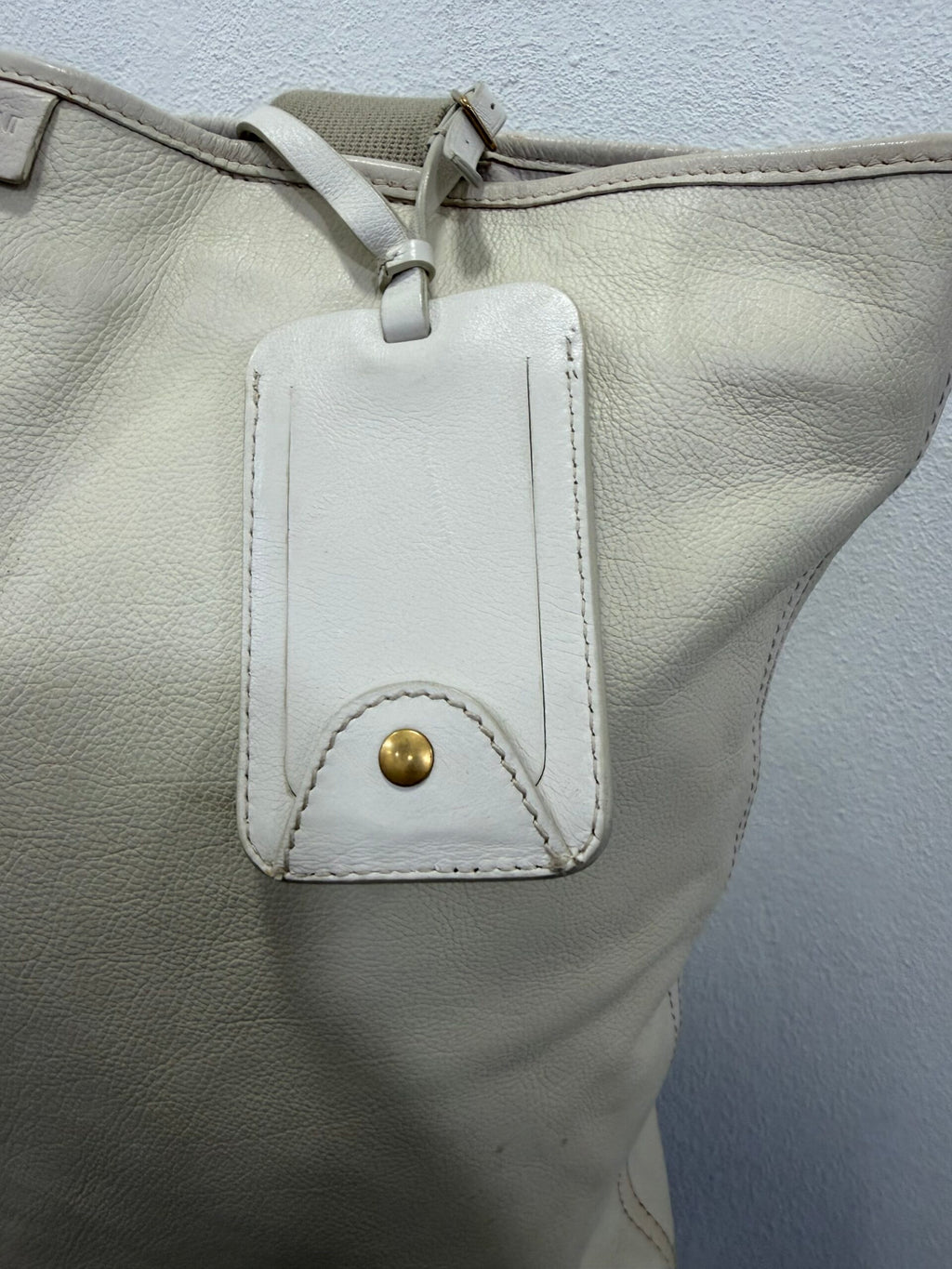 Yves Saint Laurent Tote bag Pelle Bianca