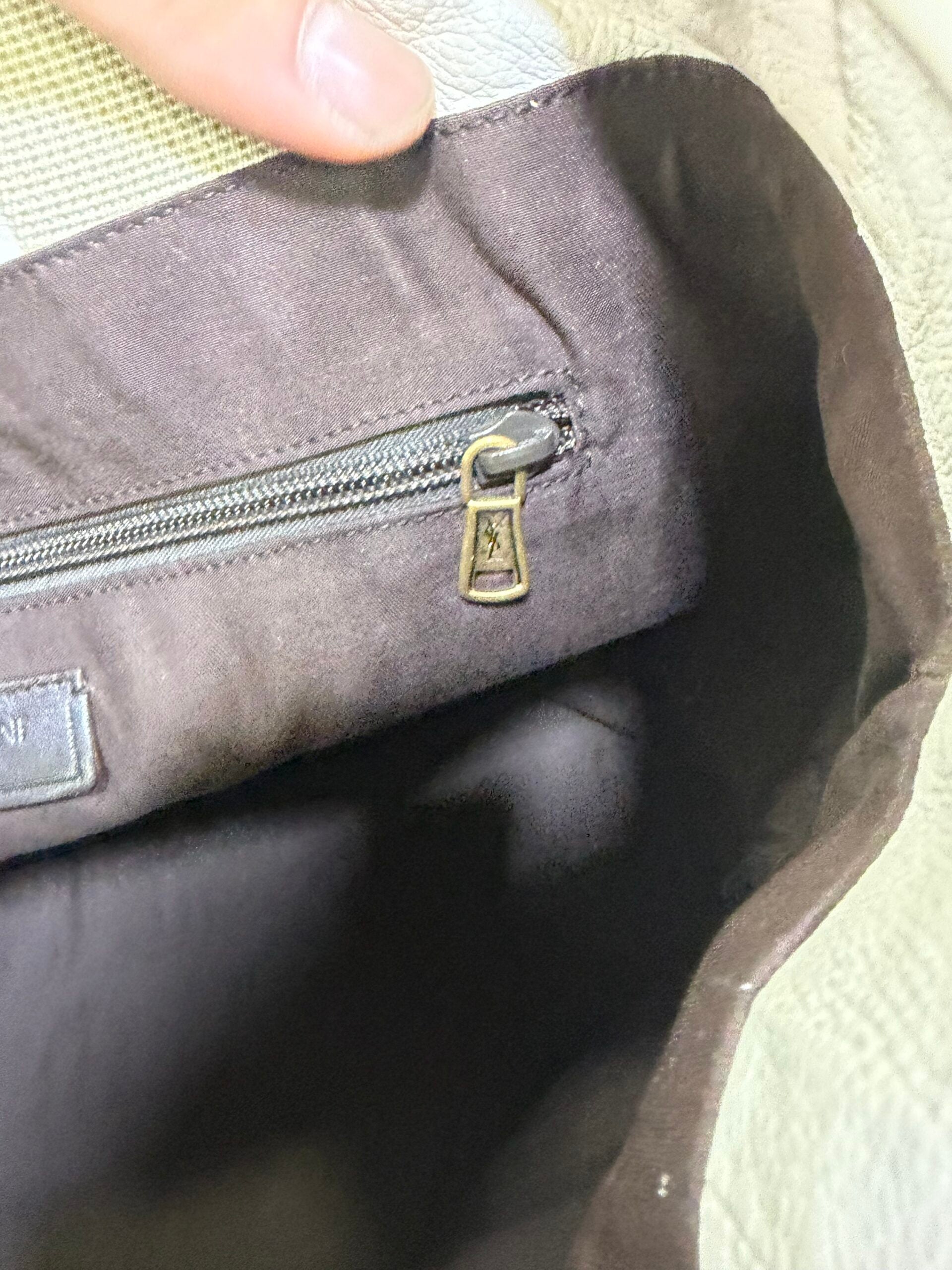 Yves Saint Laurent Tote bag Pelle Bianca